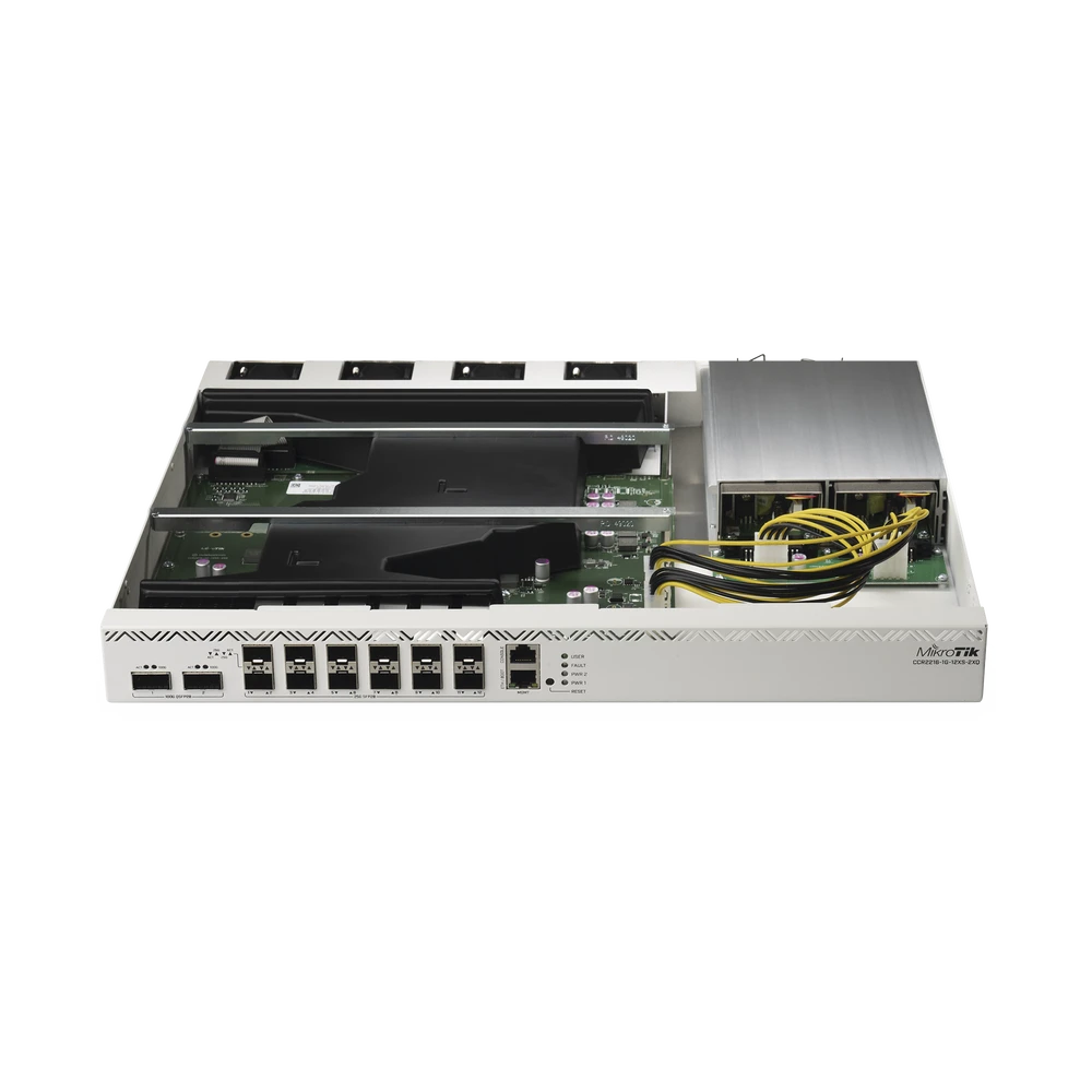 CCR2216-1G-12XS-2XQ, CPU 16 CORE, 12 SFP28 25 GBPS, 2 QSFP28 100 GBPS-Networking-MIKROTIK-Bsai Seguridad & Controles