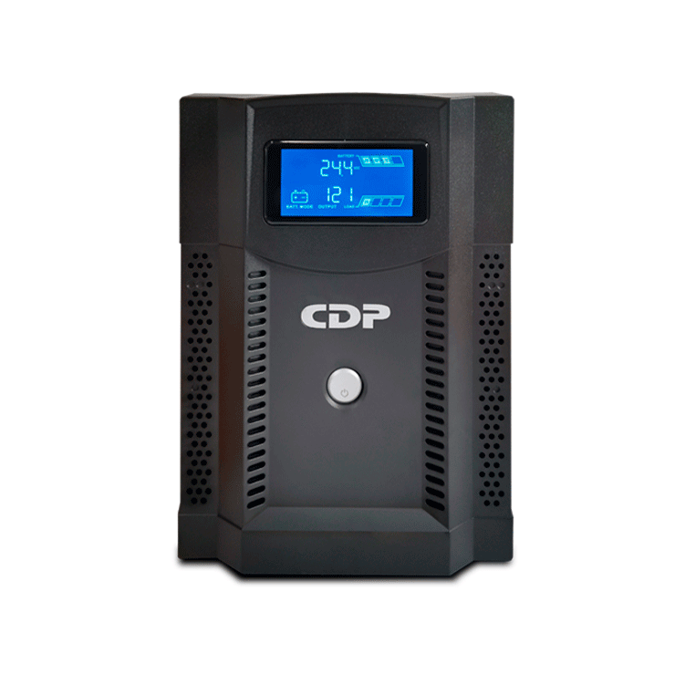 CDP UPRS1508 - UPS IINTERACTIVO / 1500VA / 1050W  / ONDA SENOIDAL PURA / VOLTAJE DE ENTRADA 120VCA / 8 TERMINALES DE SALIDA