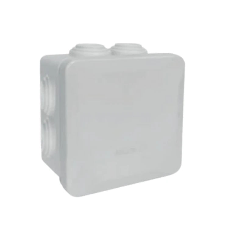 SAXXON CE808045CH - CAJA DE CONEXIONES CON 7 ENTRADAS / TERMOPLÁSTICO / DIMENSIONES 85 X 85 X 45 MM (ANCHO X ALTO X FONDO) / IP55-Soporte y Montaje-SAXXON ACCESORIOS-Bsai Seguridad & Controles