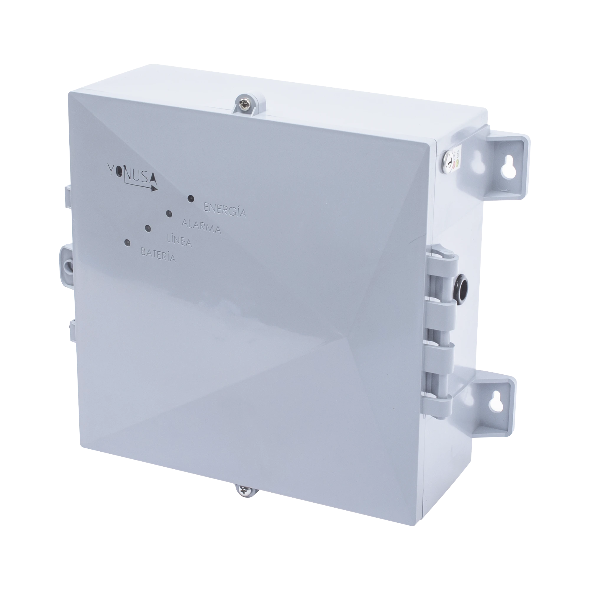 ENERGIZADOR CON TECNOLOGÍA SMT DE 12,000VOLTS-1JOULE/ 2500MTS LINEALES DE PROTECCIÓN / CERCAS ELECTRIFICADAS-Cercas Eléctricas-YONUSA-Bsai Seguridad & Controles