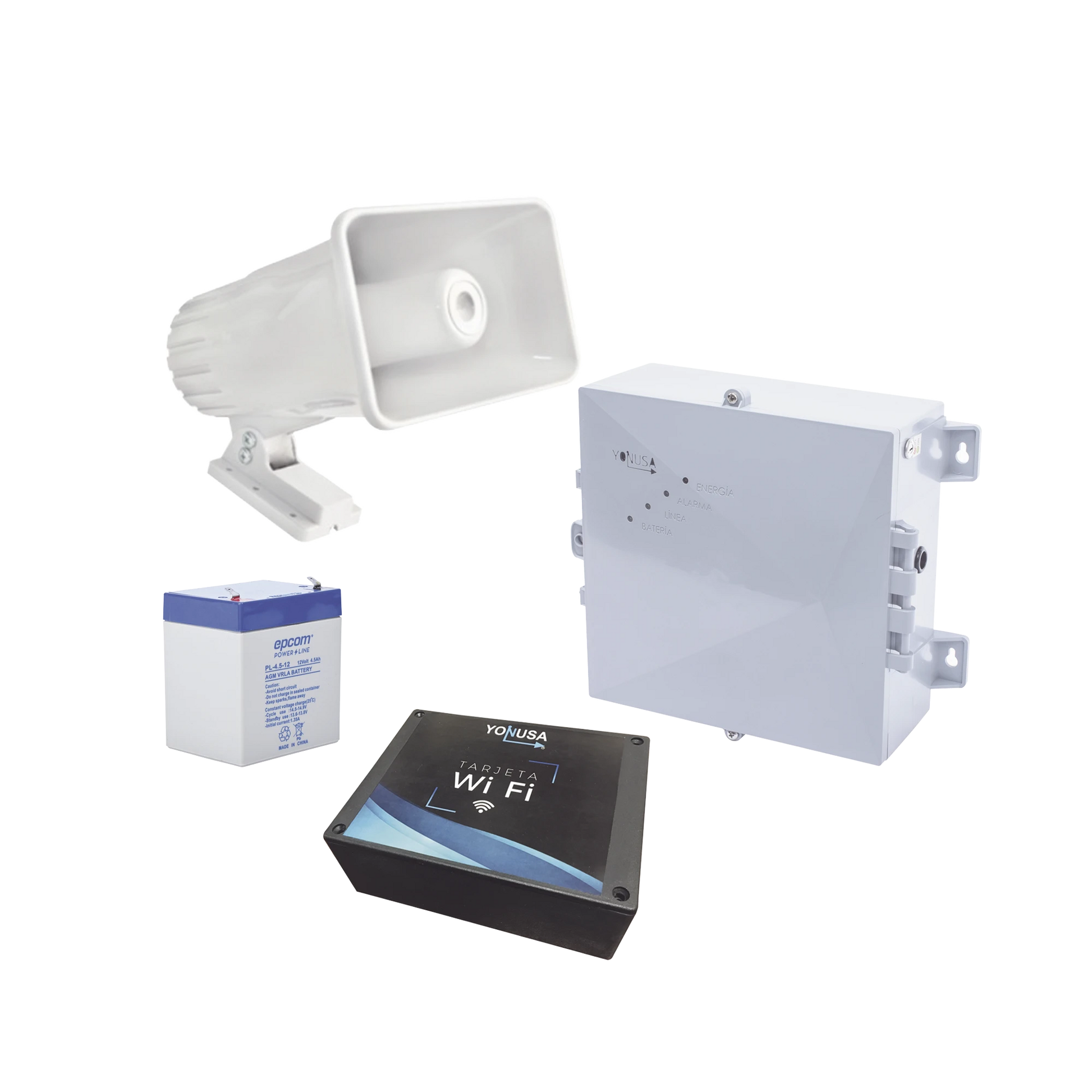 CERCO ELÉCTRICO INTELIGENTE WIFI PARA PROTECCIÓN EN CASAS, NEGOCIOS, BODEGAS,ETC. APLICACIÓN CELULAR GRATUITA-Cercas Eléctricas-YONUSA-Bsai Seguridad & Controles