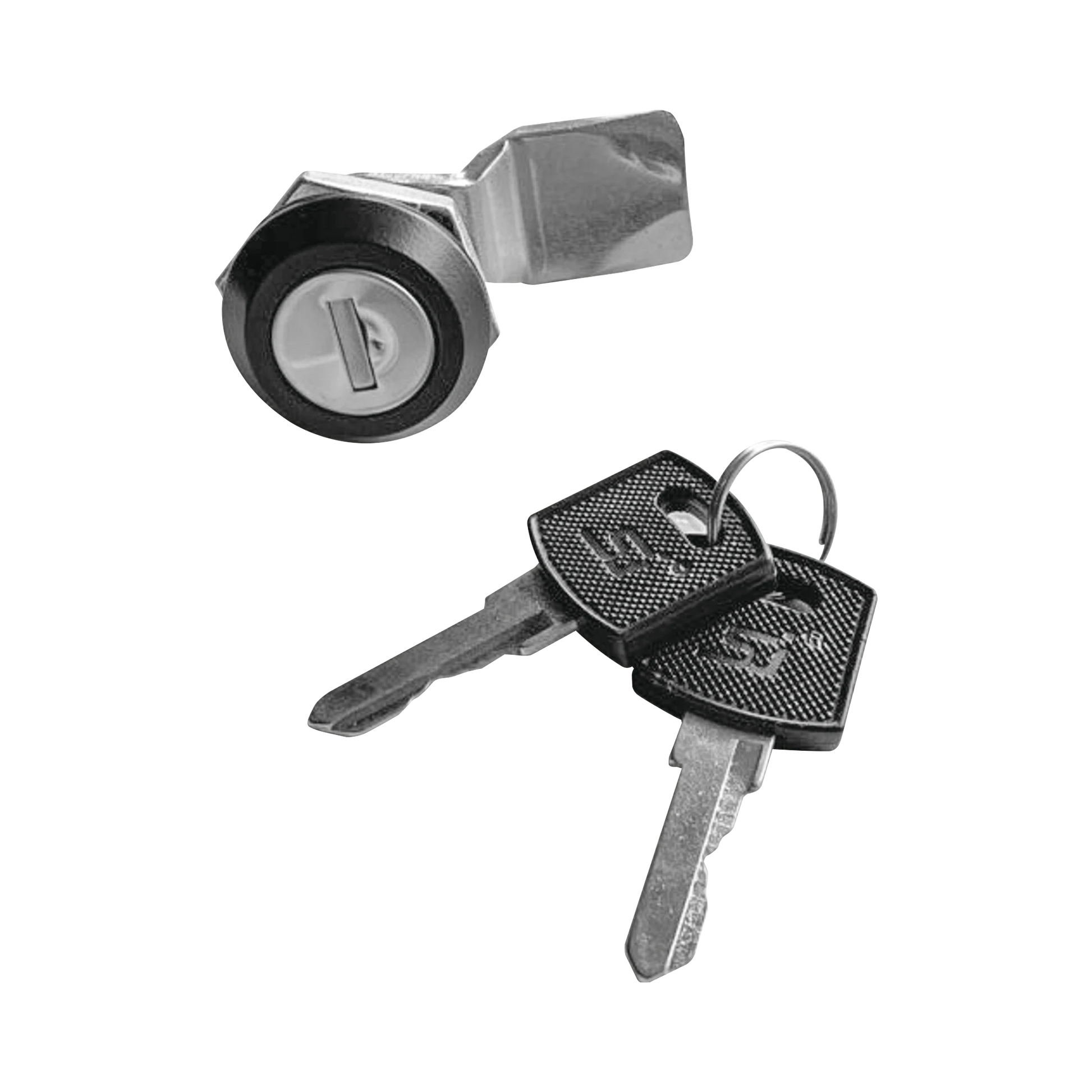 CERRADURA CON PALETA METÁLICA CON 2 LLAVES PARA GABINETES PST DE POLIÉSTER.-Ferreteria-PRECISION-Bsai Seguridad & Controles