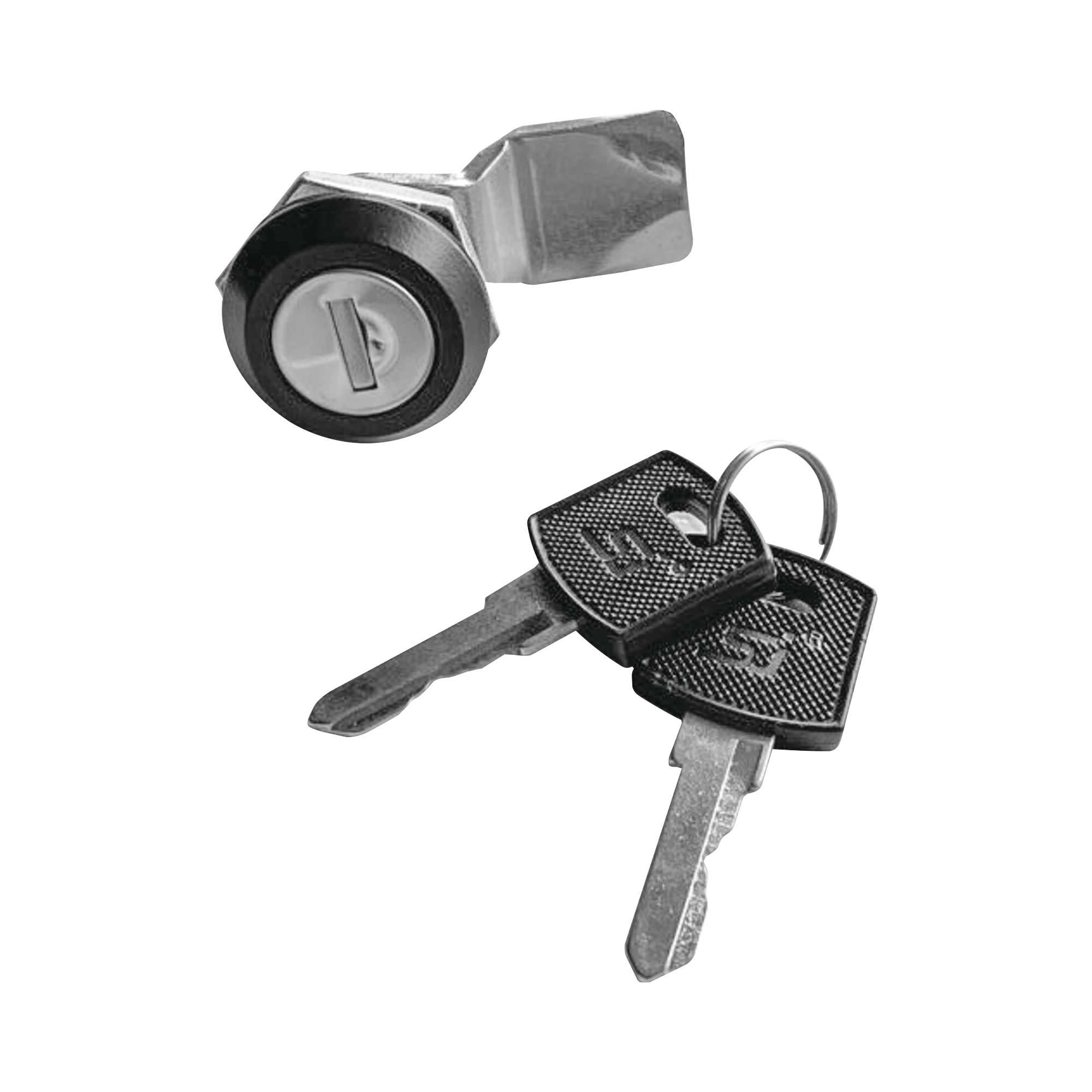 CERRADURA CON PALETA METÁLICA CON 2 LLAVES PARA GABINETES PST DE POLIÉSTER.-Ferreteria-PRECISION-Bsai Seguridad & Controles