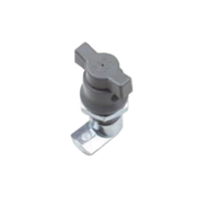 CERRADURA DE MEDIO GIRO PARA GABINETES LÍNEA PST (ACERO). CUENTA CON OPCIÓN PARA INSTALAR CANDADO (NO INCLUIDO).-Gabinetes para Montaje en Pared-PRECISION-Bsai Seguridad & Controles