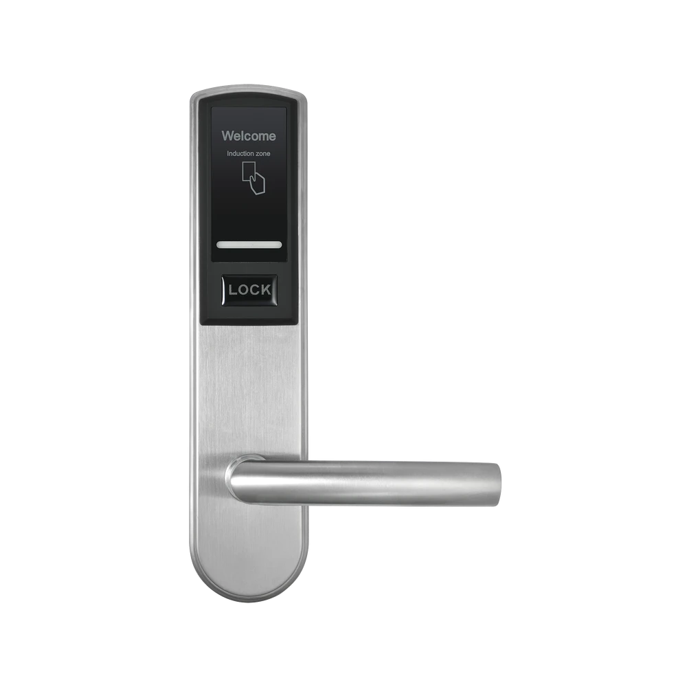 CERRADURA DERECHA PARA HOTELES CON LECTURA DE TARJETAS MIFARE-LH3000R-Cerraduras Digitales-ZKTECO-Bsai Seguridad & Controles