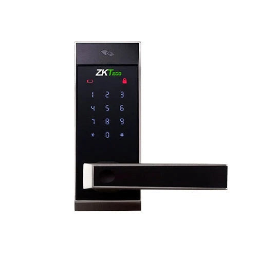 CERRADURA DIGITAL PARA INTERIOR AL10DB ZKTECO PERMITE LA APERTURA CON SMARTPHONE POR BLUETOOTH, CONTRASEÑAS Y LLAVE OPERA CON 4 BATERÍAS AA *NO INCLUIDAS*, COMPATIBLE CON APP ZSMART-Cerraduras y Contrachapas-ZKTECO-Bsai Seguridad & Controles