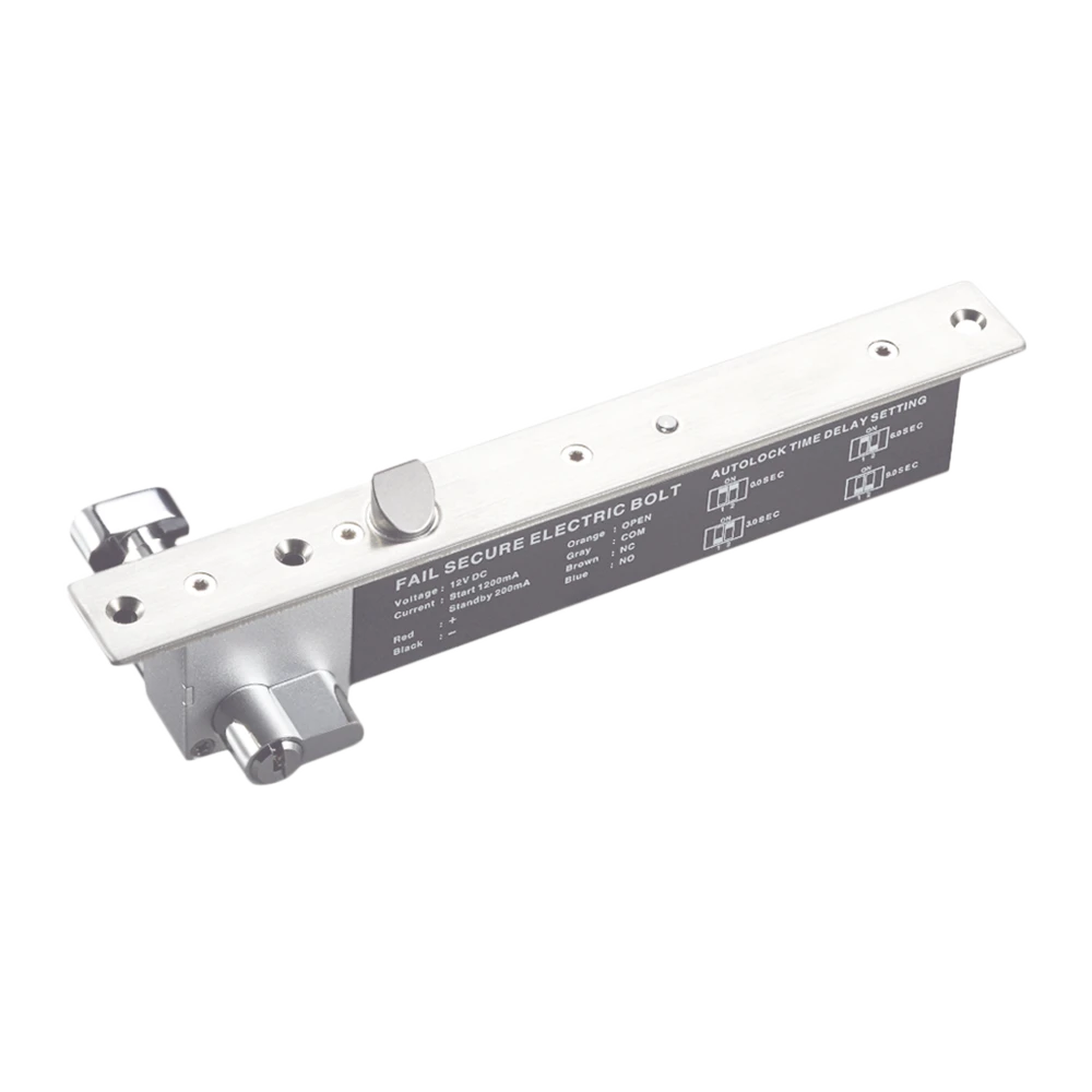 CERRADURA ELÉCTRICA DE PERNO, CERRADA EN CASO DE FALLA (FAIL SECURE), APERTURA CON LLAVE EN CASO DE EMERGENCIA-Cerraduras-ACCESSPRO-Bsai Seguridad & Controles