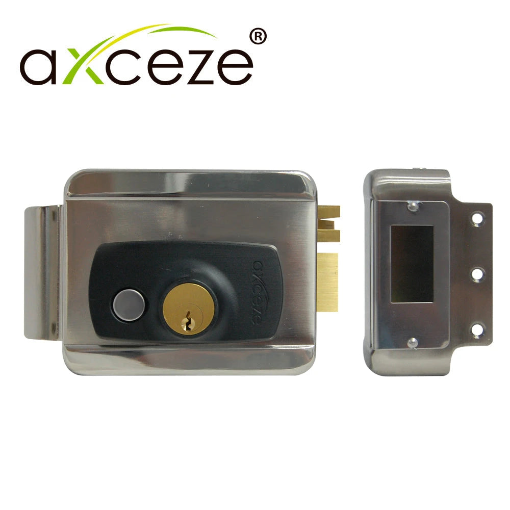 CERRADURA ELÉCTRICA DE SOBREPONER PARA PUERTAS DERECHAS AXCEZE AX-SLOCK PARA PUERTAS CON APERTURA INTERNA-Cerraduras-AXCEZE-Bsai Seguridad & Controles