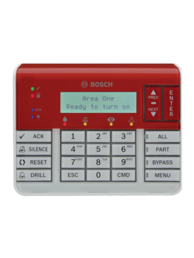 BOSCH I_B925F - TECLADO COMPATIBLE CON PANEL SERIE BG / INTRUSION E INCENDIO / CERTIFICACION UL-Accesorios - Alarmas-BOSCH-Bsai Seguridad & Controles