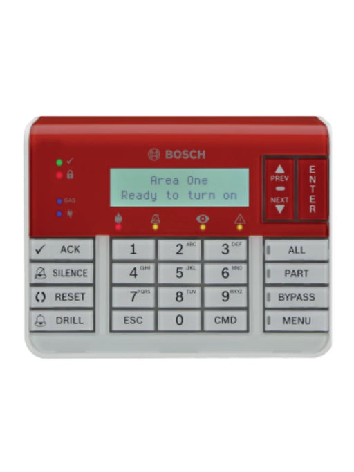 BOSCH I_B925F - TECLADO COMPATIBLE CON PANEL SERIE BG / INTRUSION E INCENDIO / CERTIFICACION UL-Accesorios - Alarmas-BOSCH-RBM430001-Bsai Seguridad & Controles