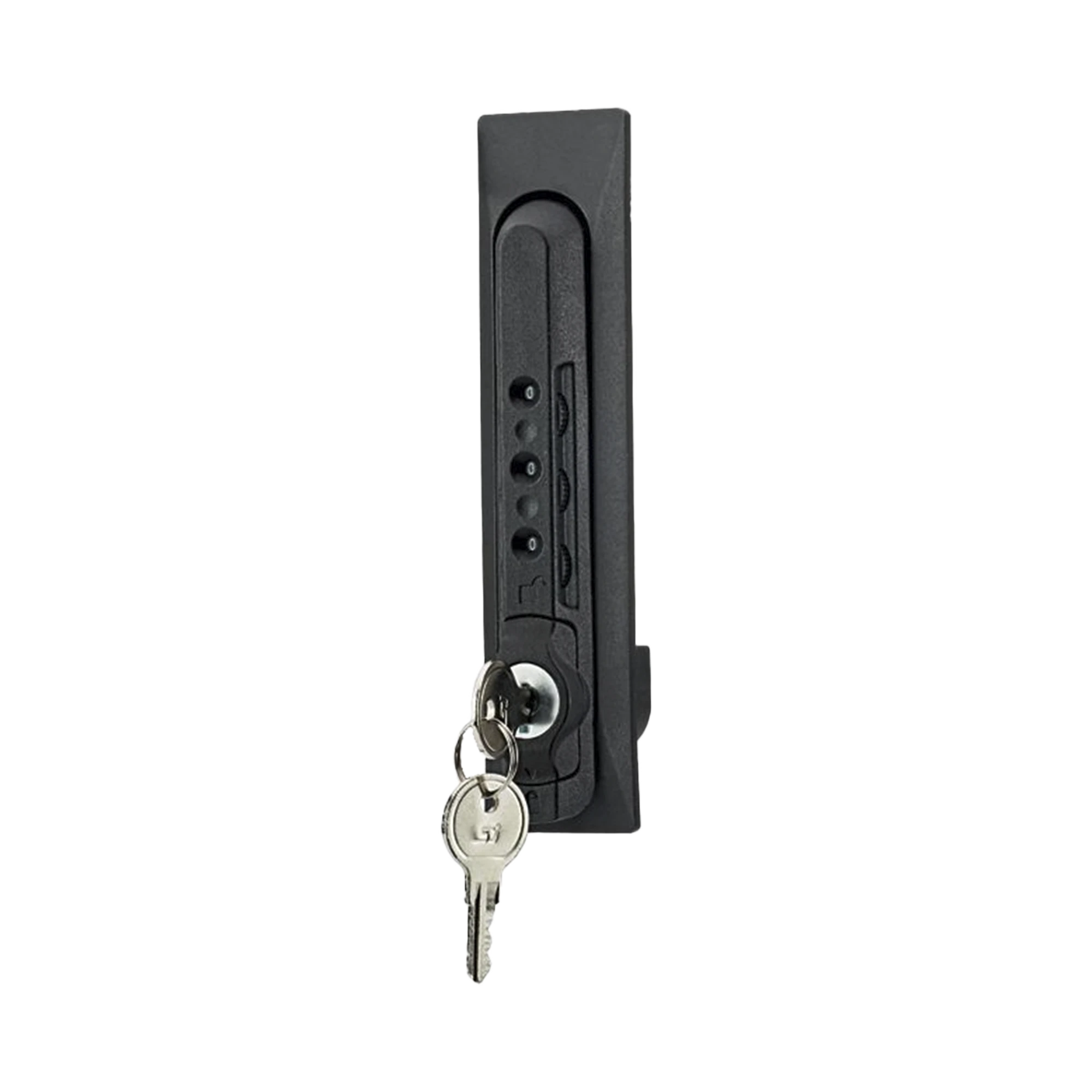 CHAPA DE COMBINACIÓN DE 3 DÍGITOS CON LLAVE, COMPATIBLE CON GABINETES TIPO N, TIPO S Y TIPO D DE PANDUIT, COLOR NEGRO-Racks y Gabinetes-PANDUIT-Bsai Seguridad & Controles