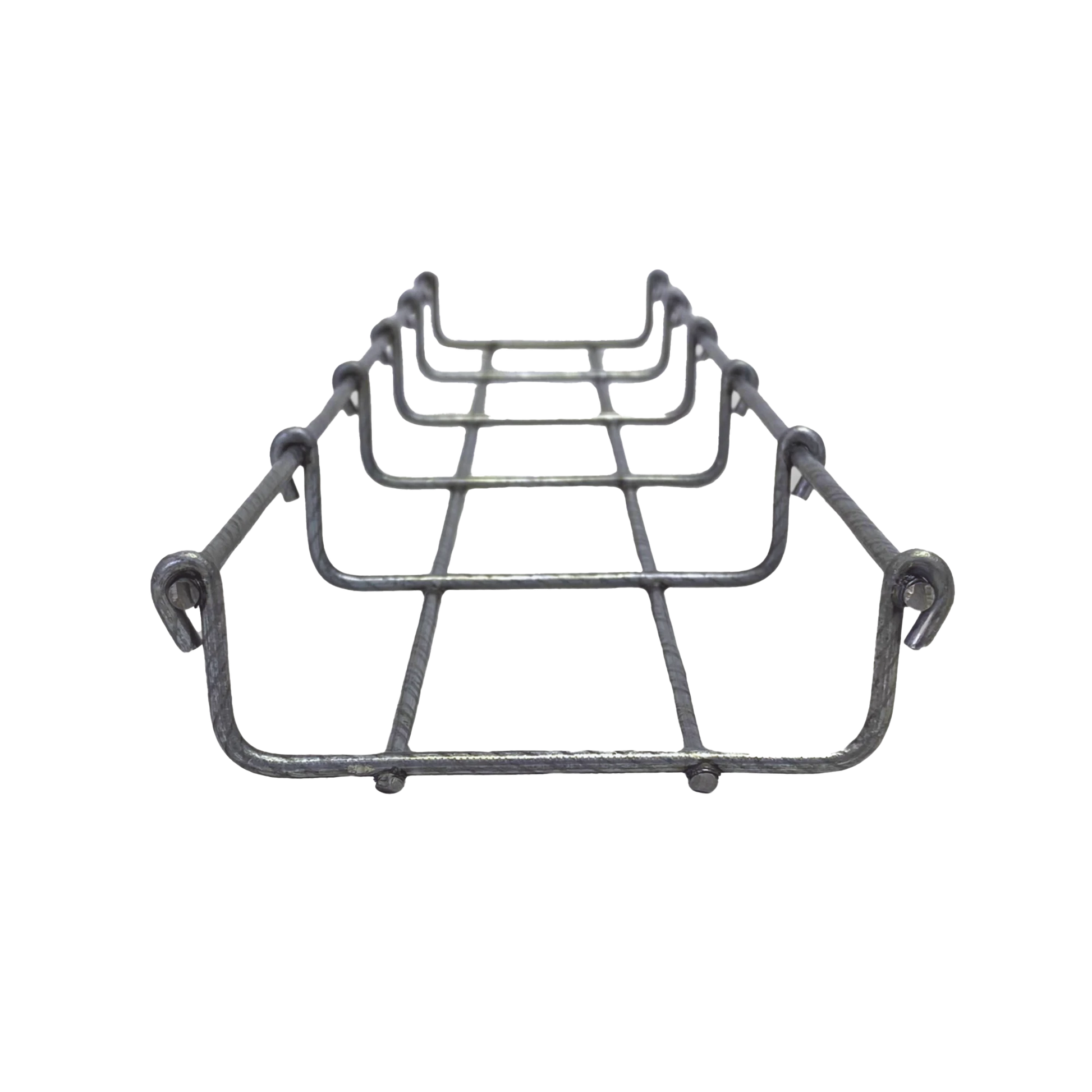 CHAROLA BIMETÁLICA TIPO MALLA 33/100 MM, IDEAL PARA UTILIZARSE AL EXTERIOR O ZONAS HÚMEDAS, HASTA 53 CABLES CAT6, TRAMO DE 3 METROS-Charola-CHAROFIL-MG-50-921BM-Bsai Seguridad & Controles