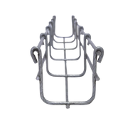 CHAROLA BIMETÁLICA TIPO MALLA 54/50 MM, IDEAL PARA UTILIZARSE AL EXTERIOR O ZONAS HÚMEDAS, HASTA 43 CABLES CAT6, TRAMO DE 3 METROS-Charola-CHAROFIL-CH-54-50BM-Bsai Seguridad & Controles