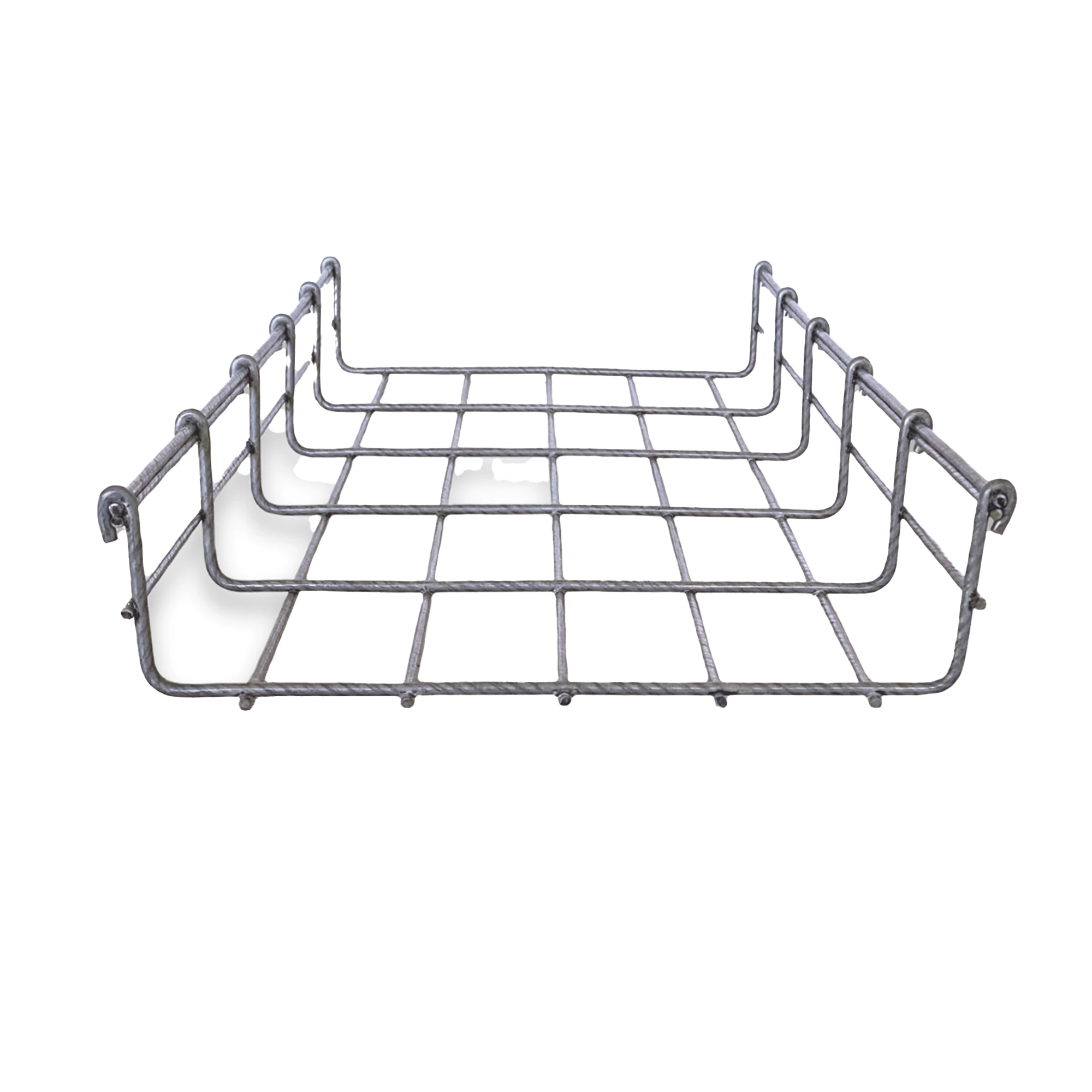 CHAROLA BIMETÁLICA TIPO MALLA 66/250 MM, IDEAL PARA UTILIZARSE AL EXTERIOR O ZONAS HÚMEDAS, HASTA 263 CABLES CAT6, TRAMO DE 3 METROS-Charola-CHAROFIL-Bsai Seguridad & Controles