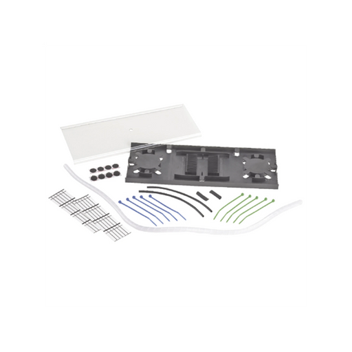 CHAROLA DE EMPALME PARA FIBRA ÓPTICA, PARA PROTECCIÓN DE 24 EMPALMES DE FUSIÓN O MECÁNICOS, COMPATIBLE CON LOS PANELES FMT O FMD-Redes FTTH/PON-PANDUIT-FST24S-Bsai Seguridad & Controles