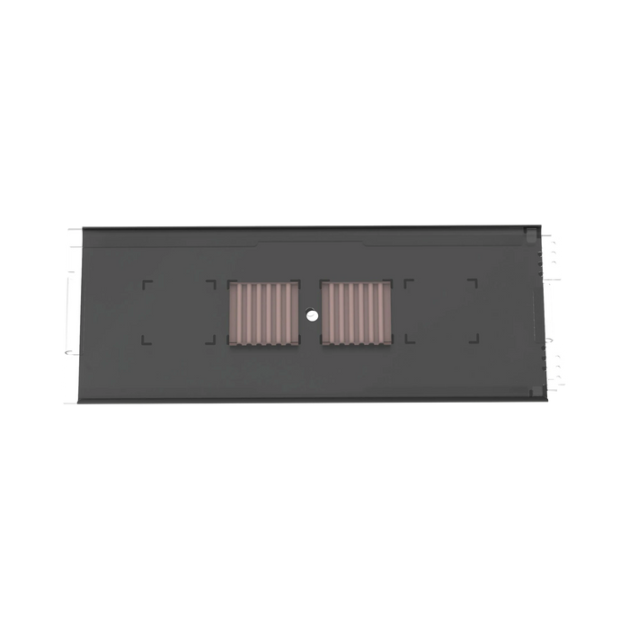 CHAROLA DE EMPALME PARA FIBRA ÓPTICA, PARA PROTECCIÓN DE 24 EMPALMES DE FUSIÓN O MECÁNICOS, COMPATIBLE CON LOS PANELES FRME3 Y FRME4-Redes FTTH/PON-PANDUIT-FST24-Bsai Seguridad & Controles