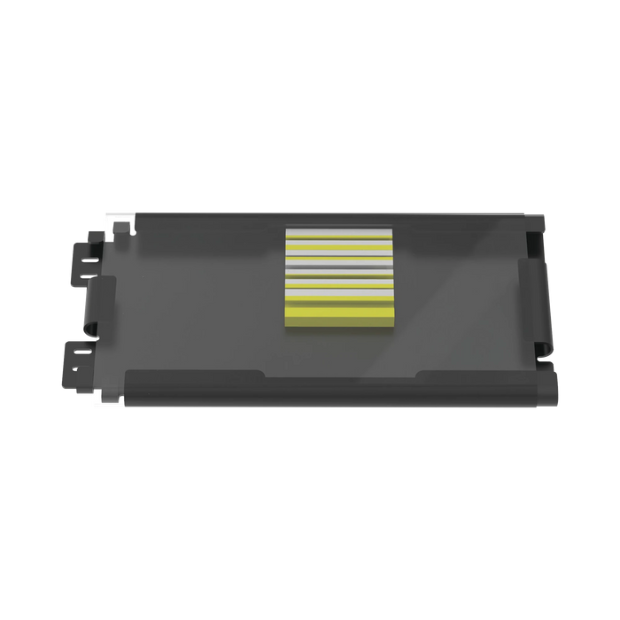 CHAROLA DE EMPALME PARA FIBRA ÓPTICA, PARA PROTECCIÓN DE 6 EMPALMES DE FUSIÓN O MECÁNICOS, COMPATIBLE CON LOS PANELES FWME2-Distribuidores de Fibra Optica-PANDUIT-FSTK-Bsai Seguridad & Controles