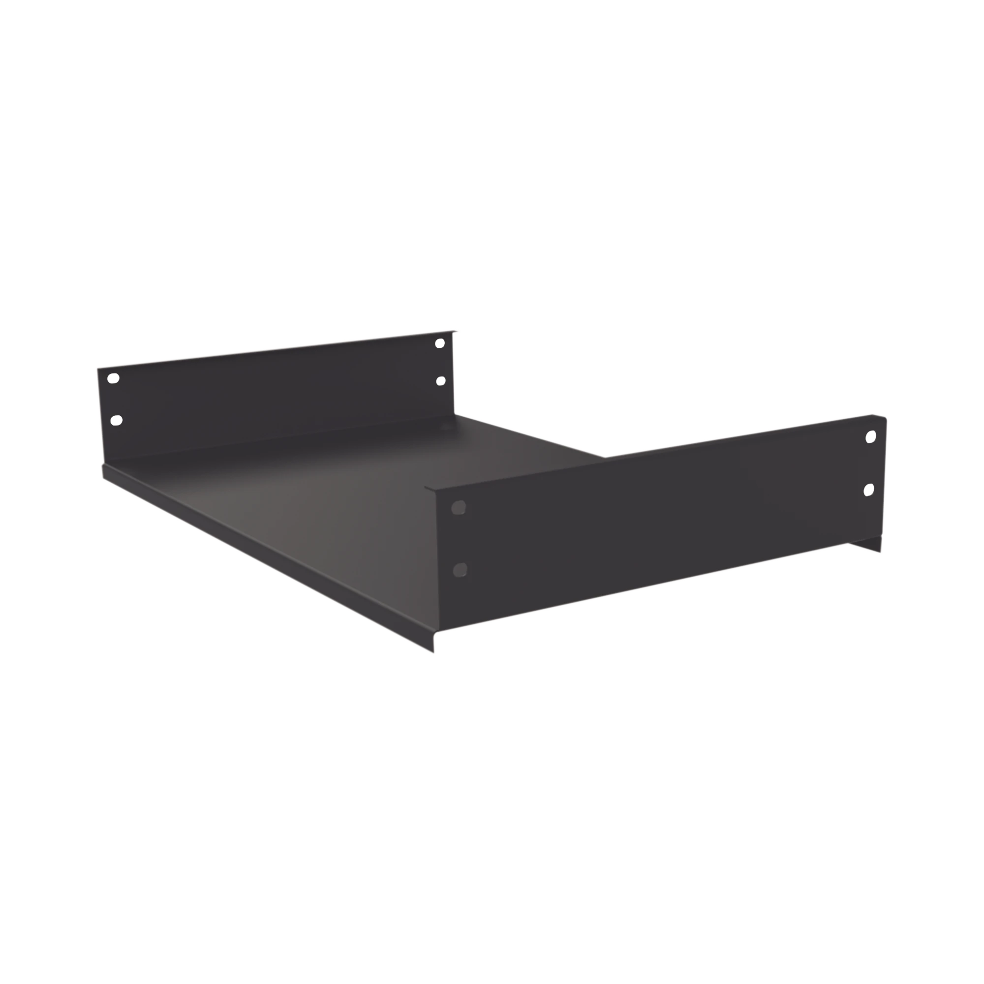 CHAROLA FIJA DE SUJECIÓN LATERAL, 30 CM DE PROFUNDIDAD, 2U. COMPATIBLE CON LP-6060-XX-UR2-Racks y Gabinetes-LINKEDPRO BY EPCOM-Bsai Seguridad & Controles