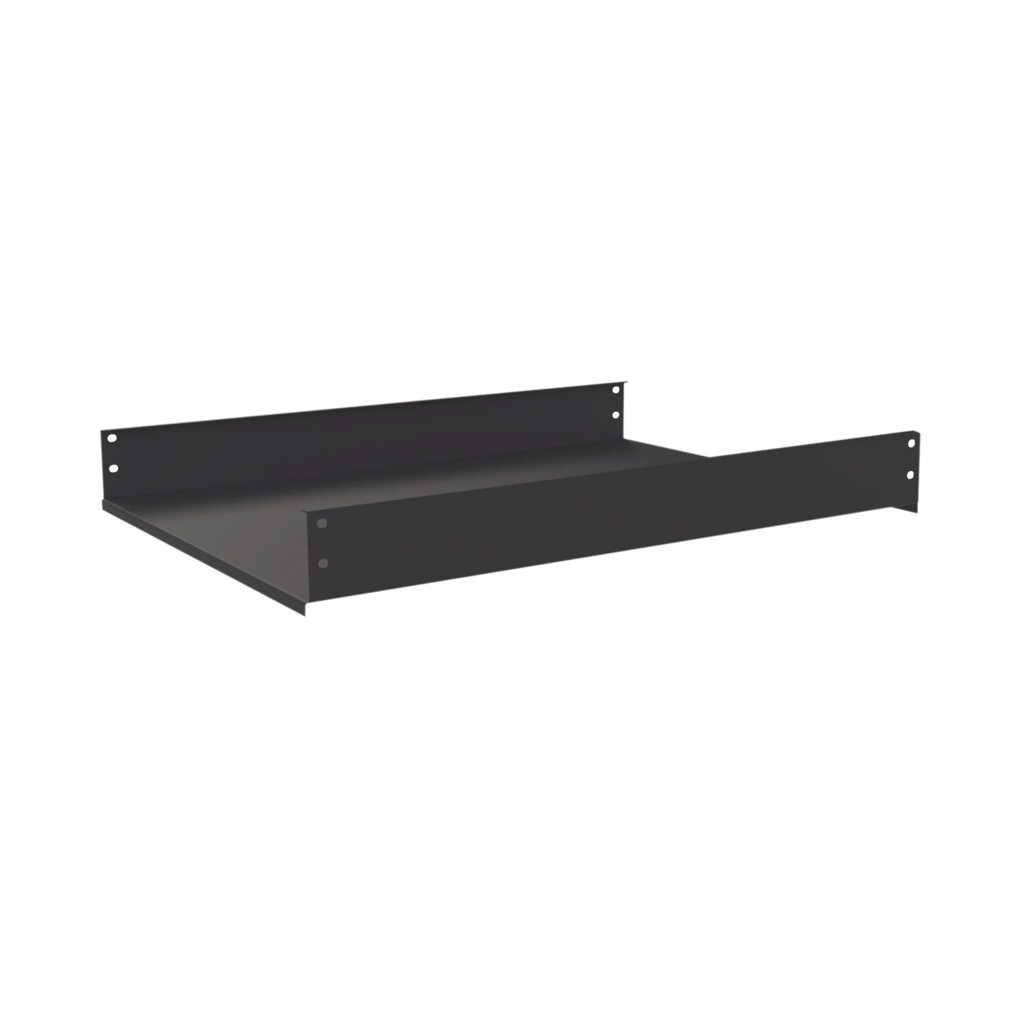 CHAROLA FIJA DE SUJECIÓN LATERAL, 60 CM DE PROFUNDIDAD, 2U. COMPATIBLE CON LP-60100-XX-UR2-Racks y Gabinetes-LINKEDPRO BY EPCOM-Bsai Seguridad & Controles