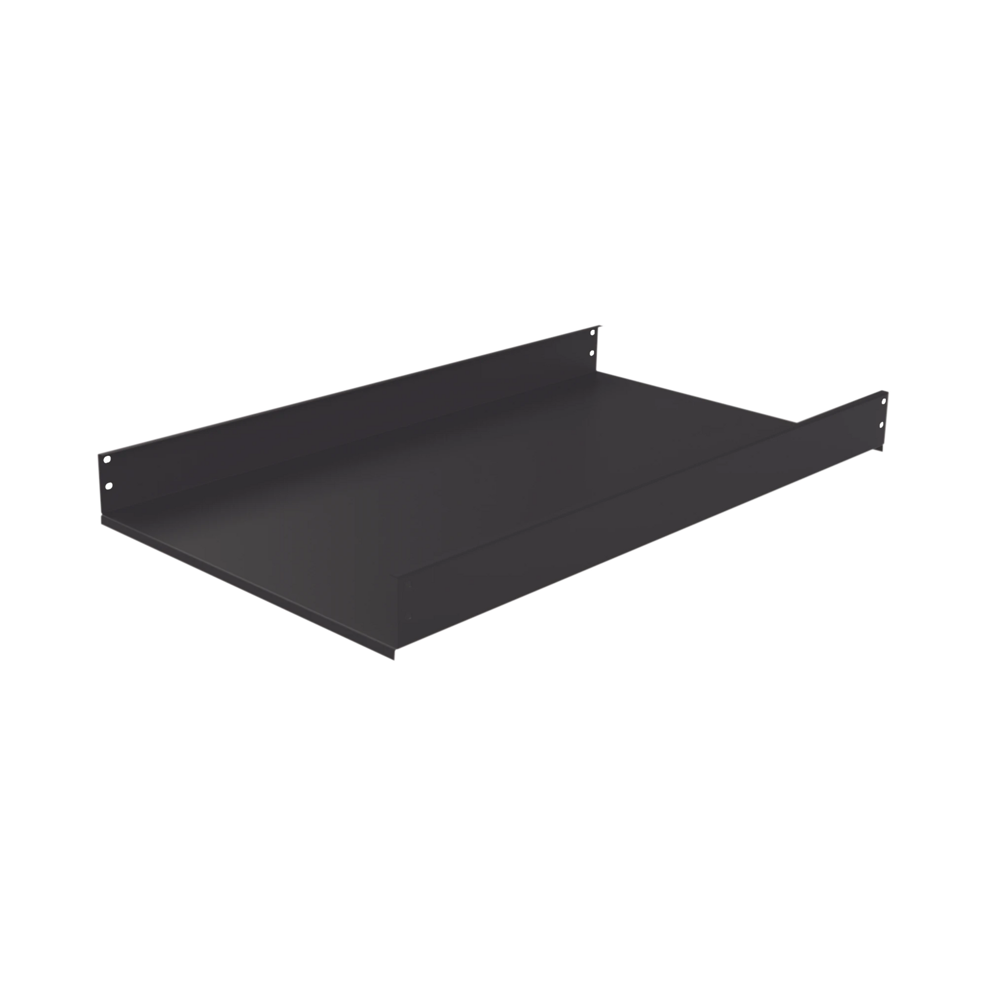 CHAROLA FIJA DE SUJECIÓN LATERAL, 90 CM DE PROFUNDIDAD, 2U. COMPATIBLE CON LP-60120-XX-UR2-Racks y Gabinetes-LINKEDPRO BY EPCOM-Bsai Seguridad & Controles