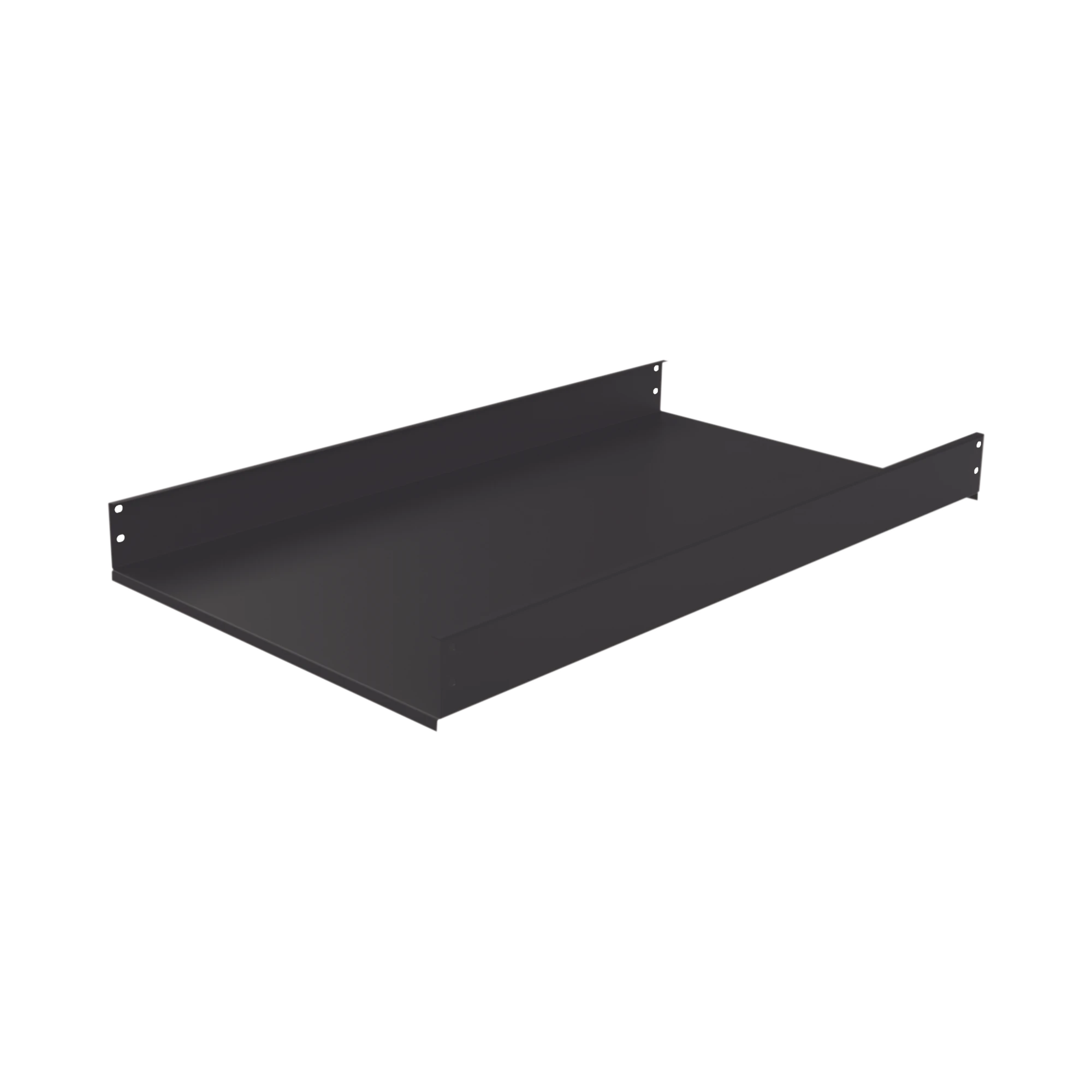 CHAROLA FIJA DE SUJECIÓN LATERAL, 90 CM DE PROFUNDIDAD, 2U. COMPATIBLE CON LP-60120-XX-UR2-Racks y Gabinetes-LINKEDPRO BY EPCOM-Bsai Seguridad & Controles