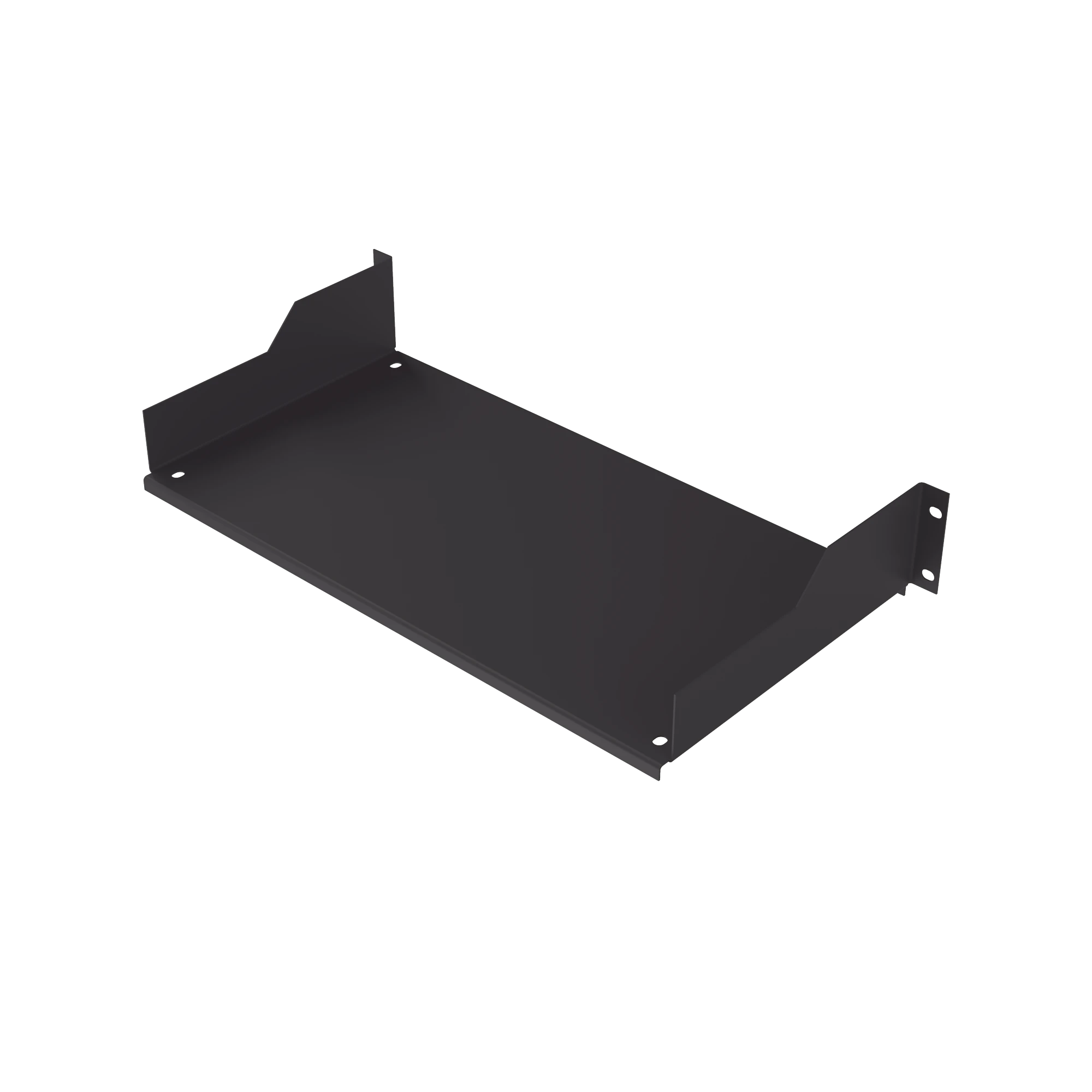 CHAROLA PARA RACK DE 19" DE 2 POSTES, 23.5 CM DE PROFUNDIDAD, 2 UNIDADES DE RACK-Racks y Gabinetes-LINKEDPRO-Bsai Seguridad & Controles