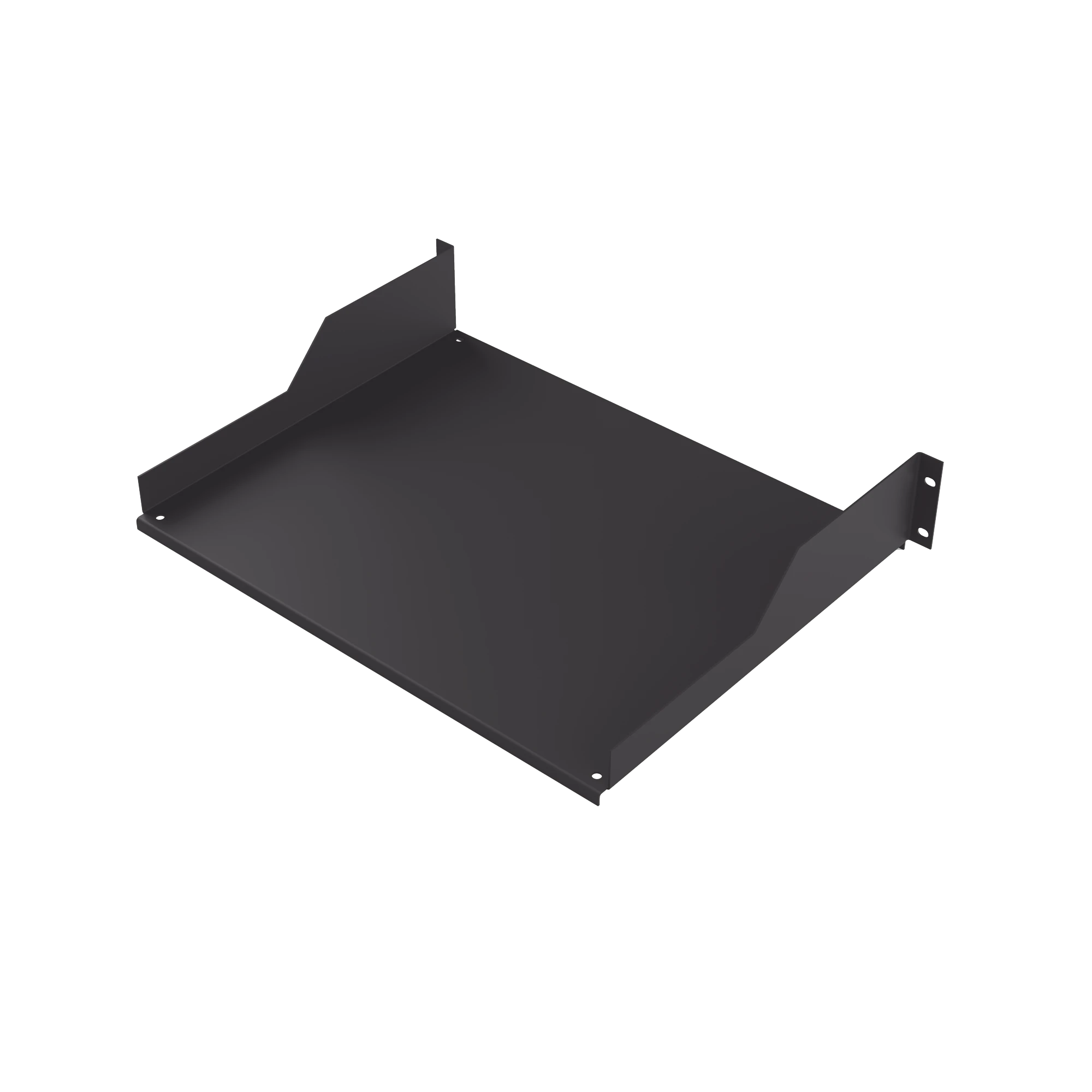 CHAROLA PARA SOPORTAR EQUIPOS EN RACK DE 19 IN, PROFUNDIDAD DE 34 CM, COLOR NEGRO, 2U-Racks y Gabinetes-LINKEDPRO BY EPCOM-Bsai Seguridad & Controles