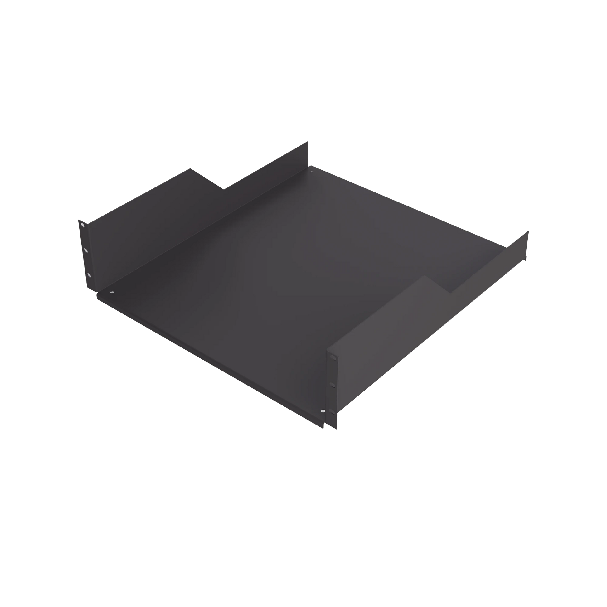 CHAROLA PARA SOPORTAR EQUIPOS EN RACK DE 19 IN, PROFUNDIDAD DE 50 CM, COLOR NEGRO, 3U-Racks y Gabinetes-LINKEDPRO-Bsai Seguridad & Controles