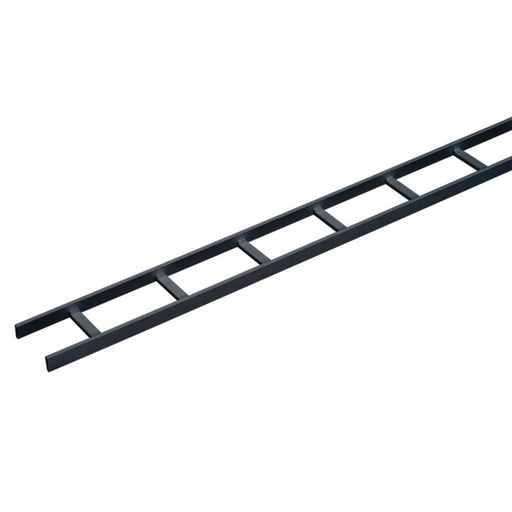 CHAROLA TIPO ESCALERILLA DE SECCIONES RECTAS, 12 IN (305 MM) DE ANCHO, TRAVESAÑOS A INTERVALOS DE 9 IN (229 MM), TRAMO DE 10 FT (3.05 M), DE ACERO, COLOR NEGRO-Charola-HOFFMAN-Bsai Seguridad & Controles