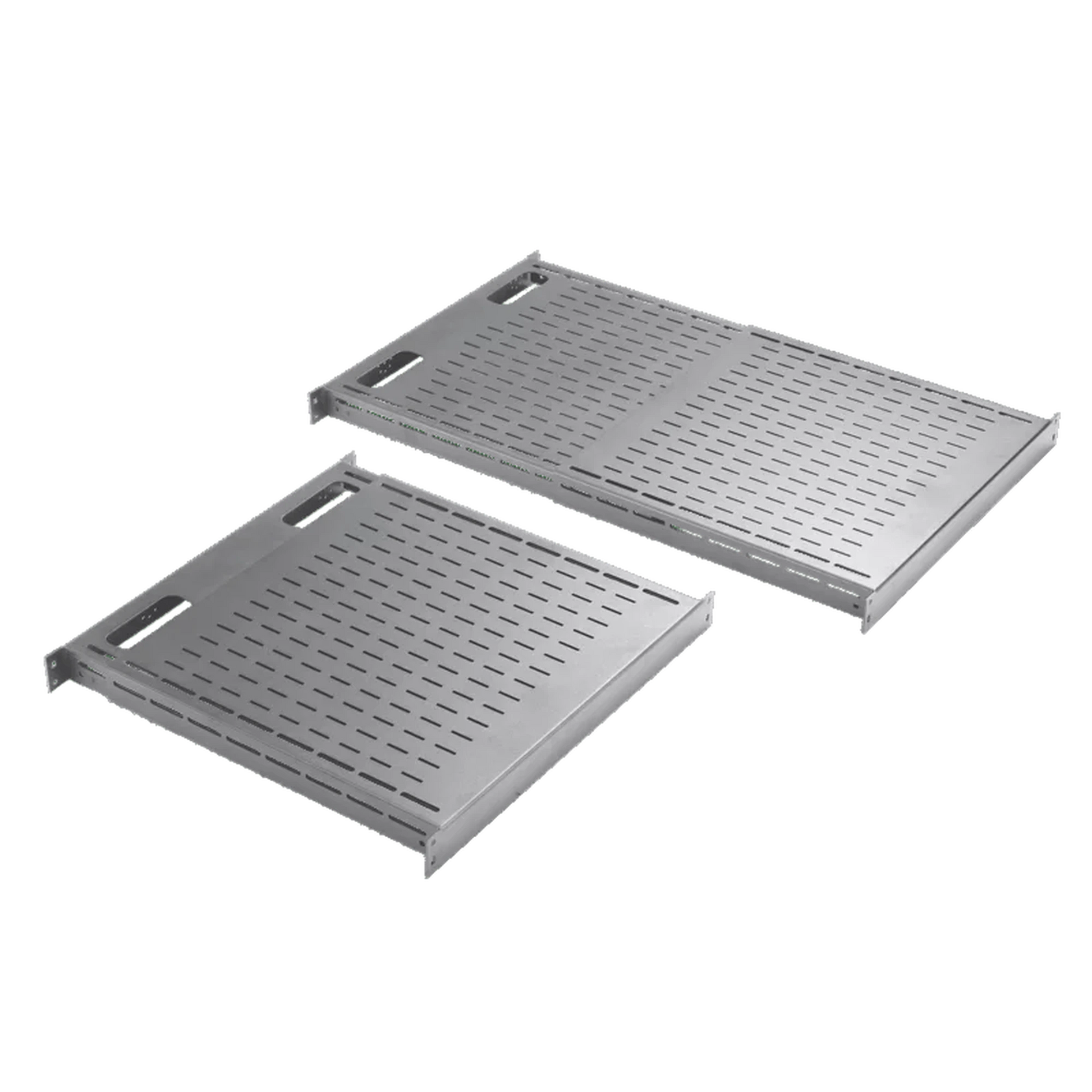 CHAROLA VENTILADA DE INSTALACIÓN SIN HERRAMIENTA, PARA RACK O GABINETES DE 4 POSTES, AJUSTABLE DE 900 A 1200 MM DE PROFUNDIDAD, DE ACERO, COLOR NEGRO-Racks y Gabinetes-HOFFMAN-Bsai Seguridad & Controles