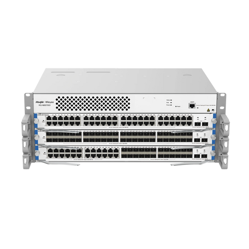 CHASIS SWITCH CORE CAPA 3, HASTA 3 SLOTS PARA TARJETAS MODULARES M7000 SERIES-Networking-RUIJIE-RG-NBS7003-Bsai Seguridad & Controles