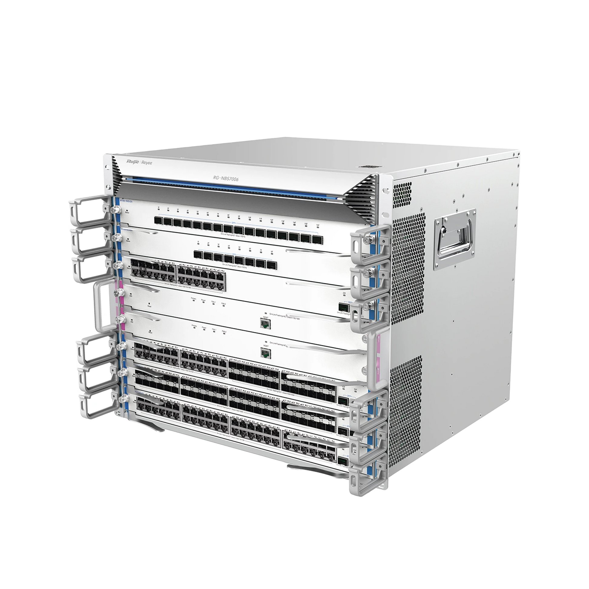 CHASIS SWITCH CORE HASTA 6 SLOTS PARA TARJETAS MODULARES M7000 SERIES-Networking-RUIJIE-Bsai Seguridad & Controles
