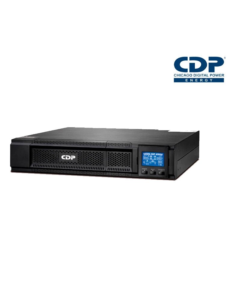 CDP UPO113RT- UPS ONLINE/ 3000 VA/2700W/ ONDA SENOIDAL PURA/ RACKEABLE/ PANTALLA LCD ROTATIVA/ 8 CONTACTOS NEMA 5-15R/-Ups/No Break-CHICAGO DIGITAL POWER-Bsai Seguridad & Controles