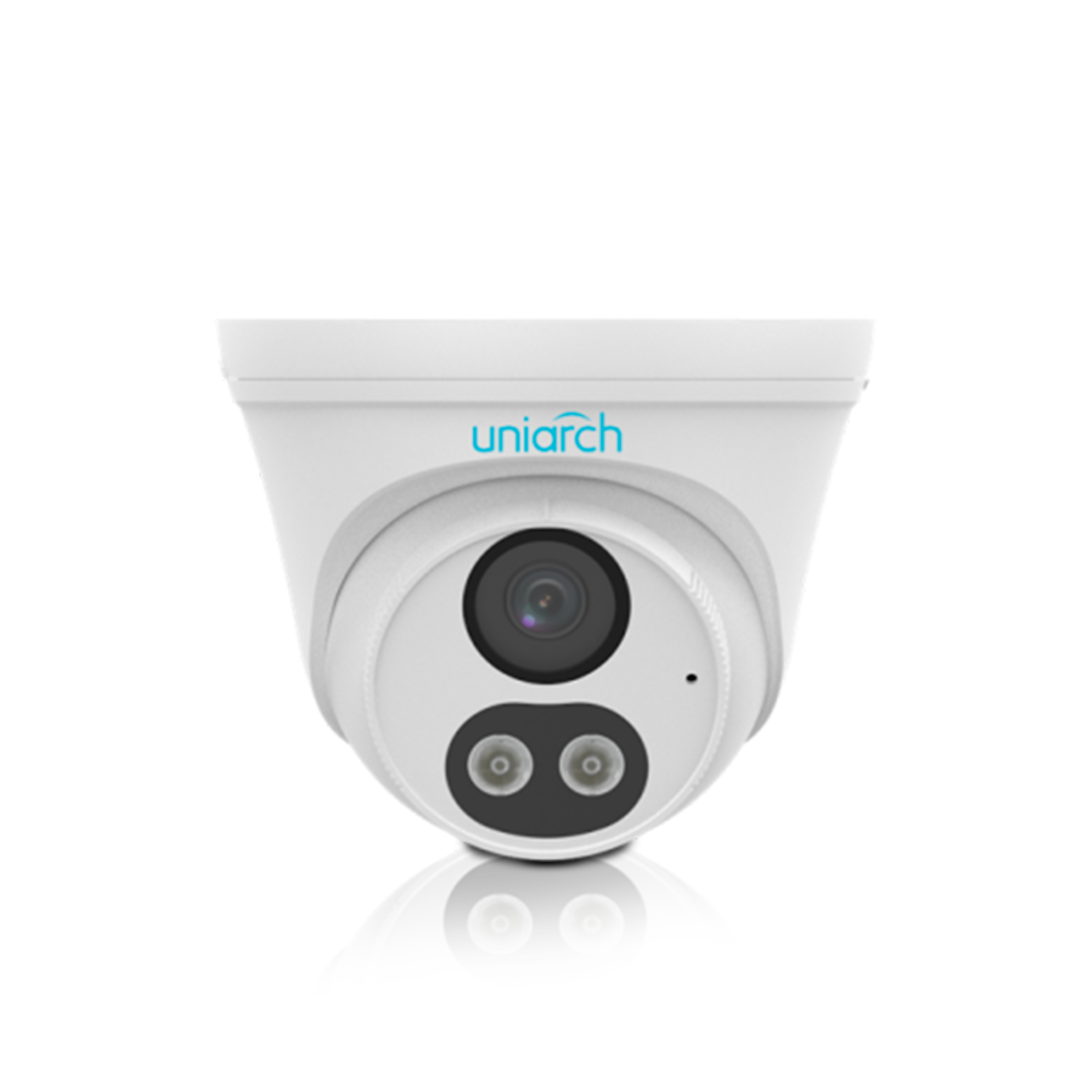 CAMARA IP TURRET UNIARCH IPC-T132-AF28-DL-E / 2MP / LENTE 2.8MM / DNR / IR30M / DUAL-LIGHT / MICROFONO-INTEGRADO / HUMAN-BODY-DETECTION 2.0 / POE-AF ONVIF / 3-AXIS / IP67 / GRAFENO+PLASTICO / ULTRA265 /-Cámaras IP-UNIARCH BY UNV-Bsai Seguridad & Controles