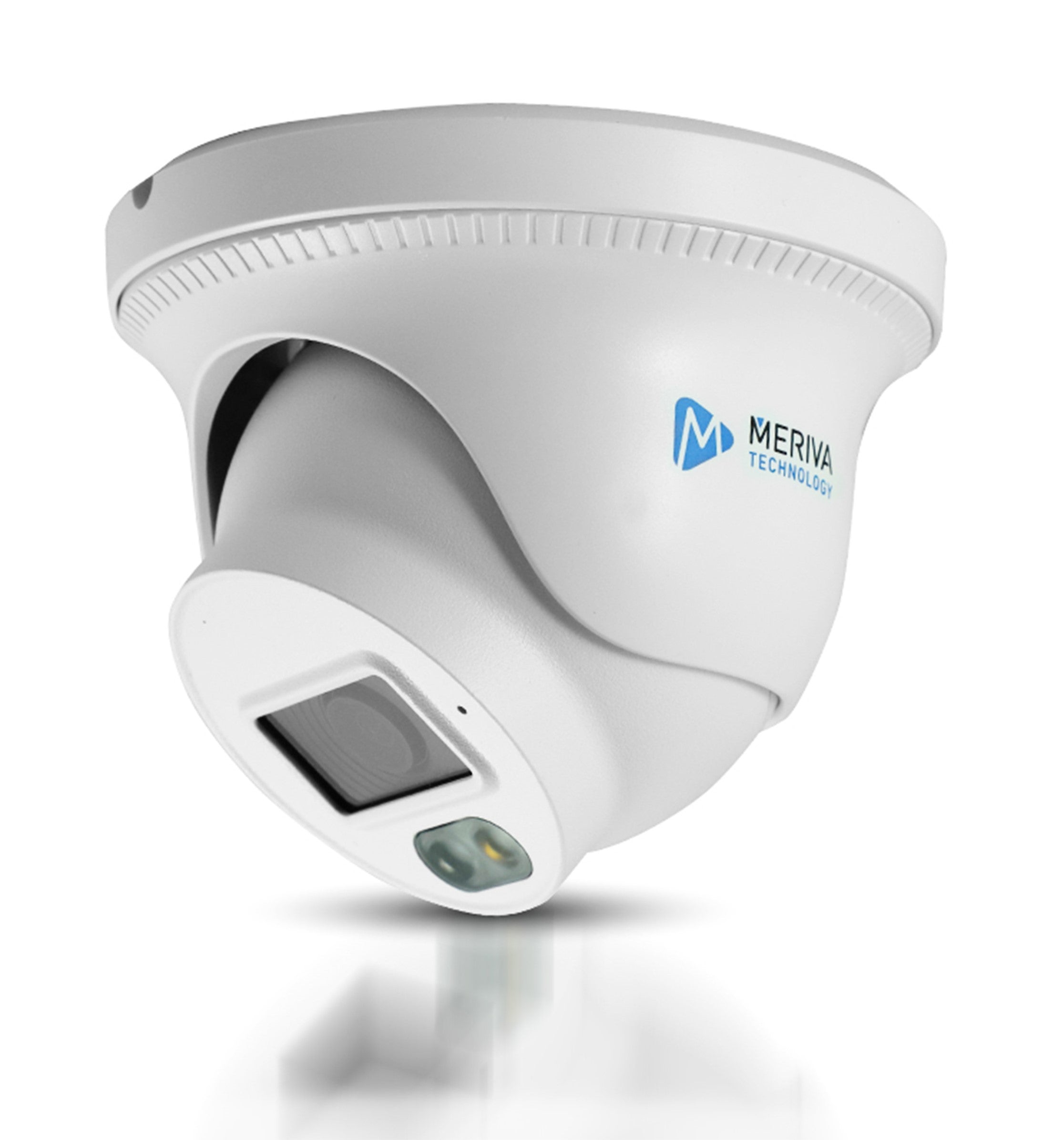 CAMARA IP DOMO MERIVA TECHNOLOGY MTD-202D / 2MP / H.265+ / 2.8MM / ILUMINACION DUAL (10 - 20M IR / LUZ CALIDA) / IP67 / METAL-PLASTICA/ SOLO POE / MICROFONO INTEGRADO / MIA 2.0 / ONVIF / VIDEO ESTRUCTURADO INTRUSION - CRUCE DE LINEA-C&aacute;maras IP-MERIVA TECHNOLOGY-Bsai Seguridad & Controles