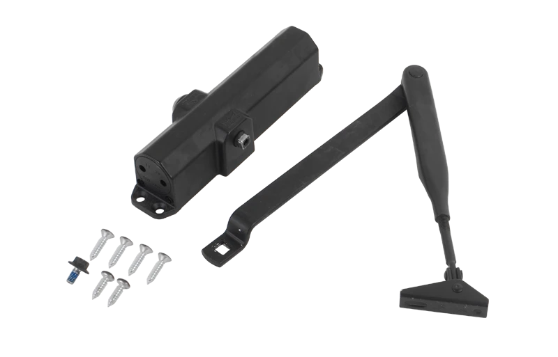 CIERRAPUERTAS FUERZA 2, 3 Y 4, COLOR NEGRO CON CERTIFICACIÓN UL-Cierrapuertas-DORMAKABA-Bsai Seguridad & Controles