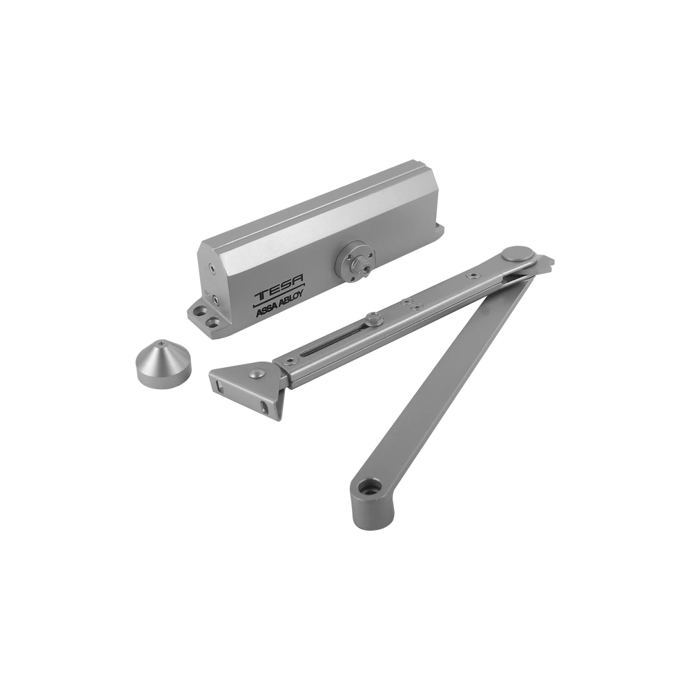 CIERRAPUERTAS PARA ACCESOS DE ALTO TRÁFICO DE USO RUDO PARA PUERTAS DE HASTA 150 KGS-Cierrapuertas-ASSA ABLOY-Bsai Seguridad & Controles