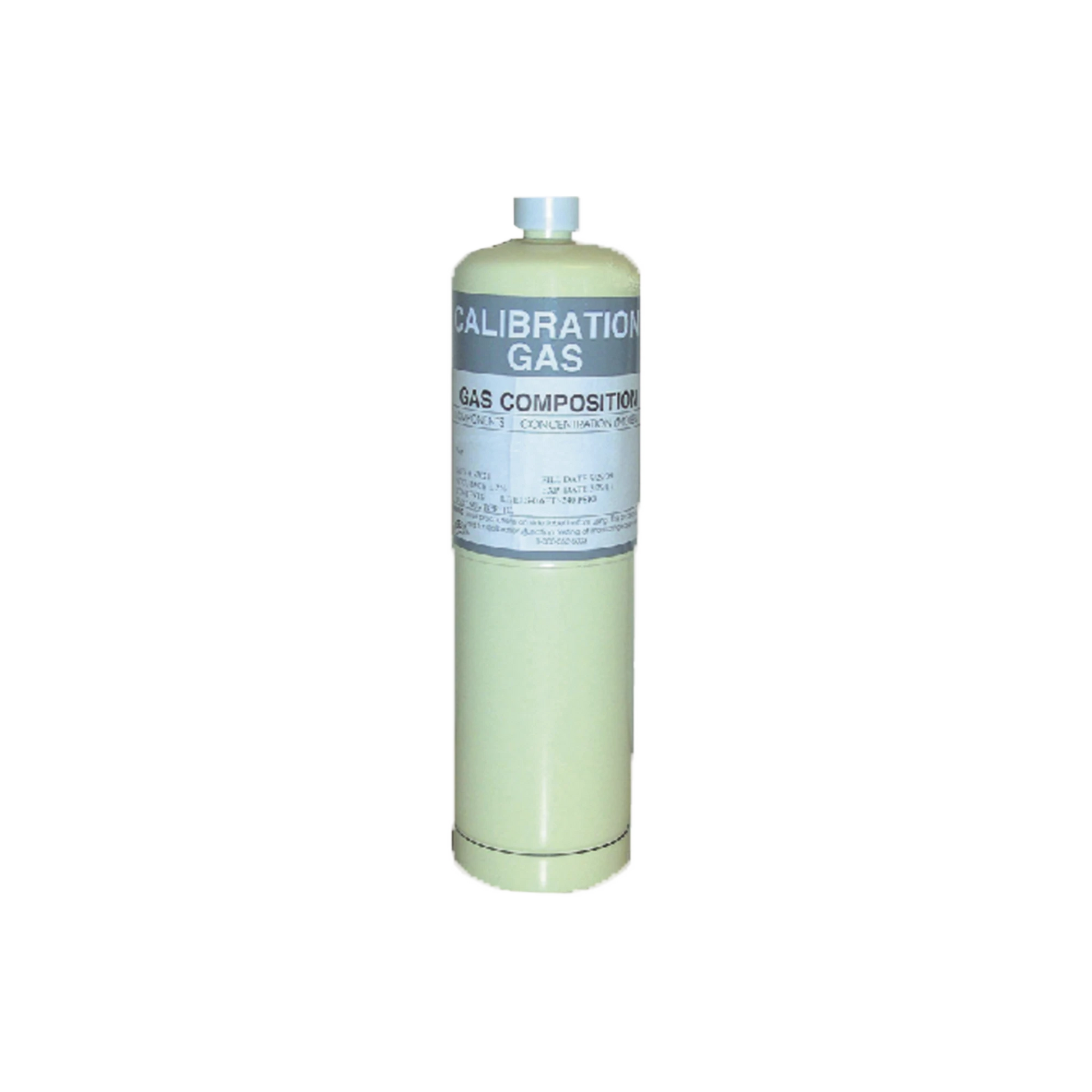 CILINDRO PARA CALIBRACIÓN DE DETECTORES DE GAS METANO CH4 34L A 10% LEL MACURCO-Dispositivos Convencionales-MACURCO - AERIONICS-Bsai Seguridad & Controles