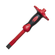 CINCEL DE PUNTA PLANA CON PROTECCIÓN PARA LAS MANOS DE 19X16X250MM-Ferreteria-PRECISION-Bsai Seguridad & Controles