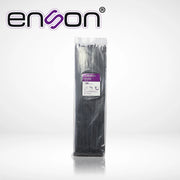 CINCHO DE NYLON ENSON ENS-CH360B COLOR NEGRO DE 4.8 X 360MM DE LONGITUD FUERZA DE TENSIÓN DE HASTA 22 KGS-Fijacion-ENSON-Bsai Seguridad & Controles