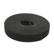 CINTA AUTOADHERENTE / DE CONTACTO DE COLOR NEGRO, ESPALDA CON ESPALDA (GANCHO Y BUCLE) DE 1.6 CM X 25 METROS.-Herramientas-PRECISION-Bsai Seguridad & Controles