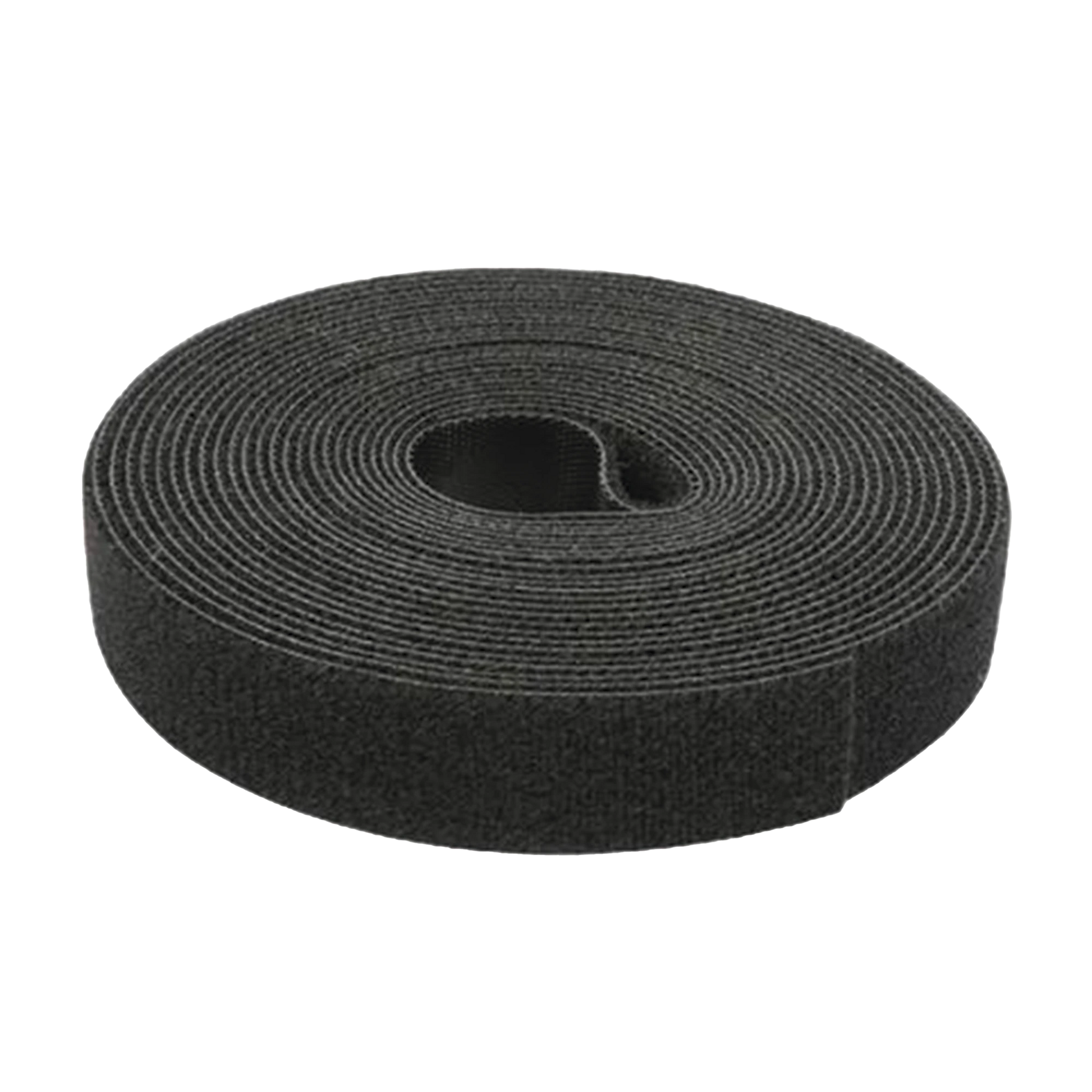 CINTA AUTOADHERENTE / DE CONTACTO DE COLOR NEGRO, ESPALDA CON ESPALDA (GANCHO Y BUCLE) DE 1.6 CM X 25 METROS.-Herramientas-PRECISION-Bsai Seguridad & Controles