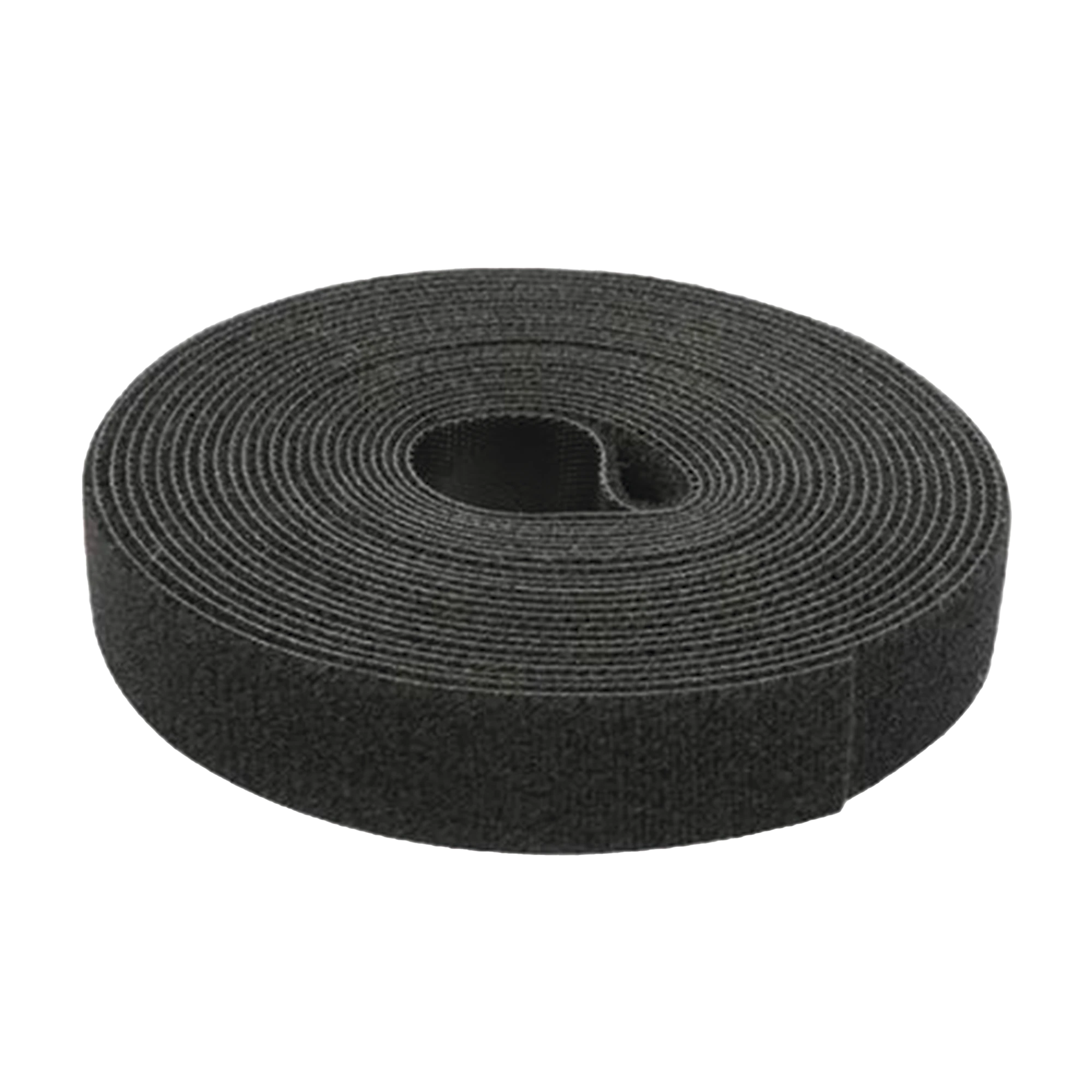 CINTA AUTOADHERENTE / DE CONTACTO DE COLOR NEGRO, ESPALDA CON ESPALDA (GANCHO Y BUCLE) DE 1.6 CM X 25 METROS.-Herramientas-PRECISION-Bsai Seguridad & Controles