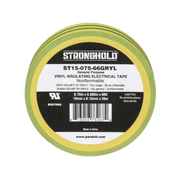 CINTA ELÉCTRICA STRONGHOLD PARA AISLAR, DE PVC, USO CONSTRUCCIÓN GENERAL EN TIERRAS FÍSICAS, GROSOR DE 0.13 MM (5 MIL), ANCHO DE 19.05 MM, Y 20.12 M DE LARGO, COLOR AMARILLO/VERDE.-Canalización-PANDUIT-Bsai Seguridad & Controles