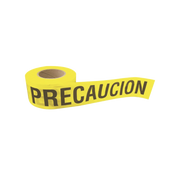 CINTA PARA BARRICADA "PRECAUCION" DE 100 M Y ANCHO DE 3".-Área Eléctrica-SURTEK-Bsai Seguridad & Controles