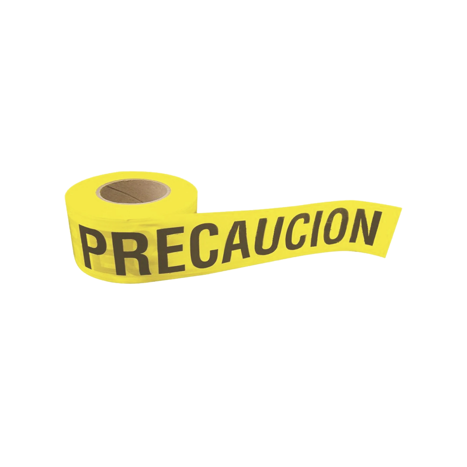 CINTA PARA BARRICADA "PRECAUCION" DE 100 M Y ANCHO DE 3".-Área Eléctrica-SURTEK-Bsai Seguridad & Controles