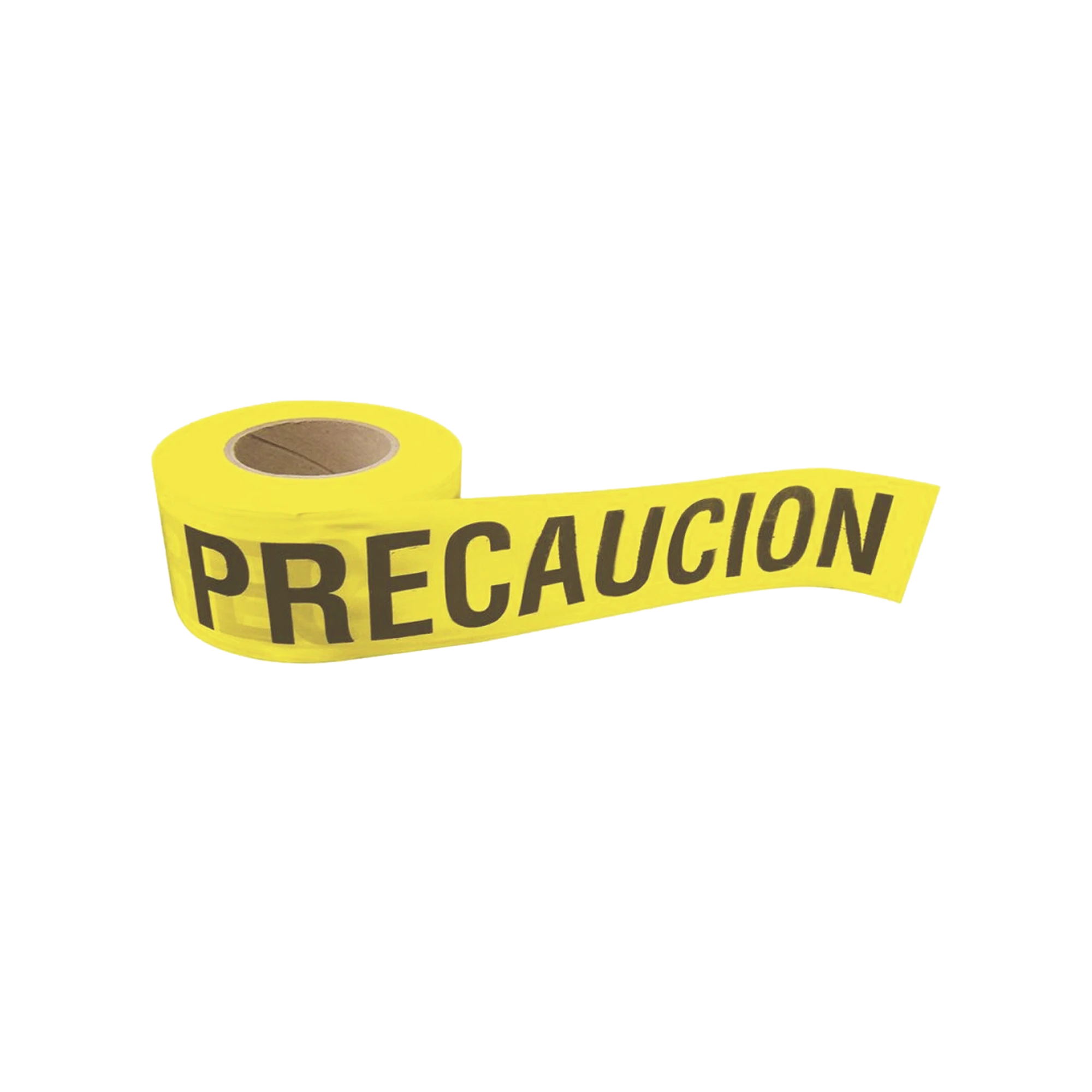 CINTA PARA BARRICADA "PRECAUCION" DE 100 M Y ANCHO DE 3".-Área Eléctrica-SURTEK-Bsai Seguridad & Controles