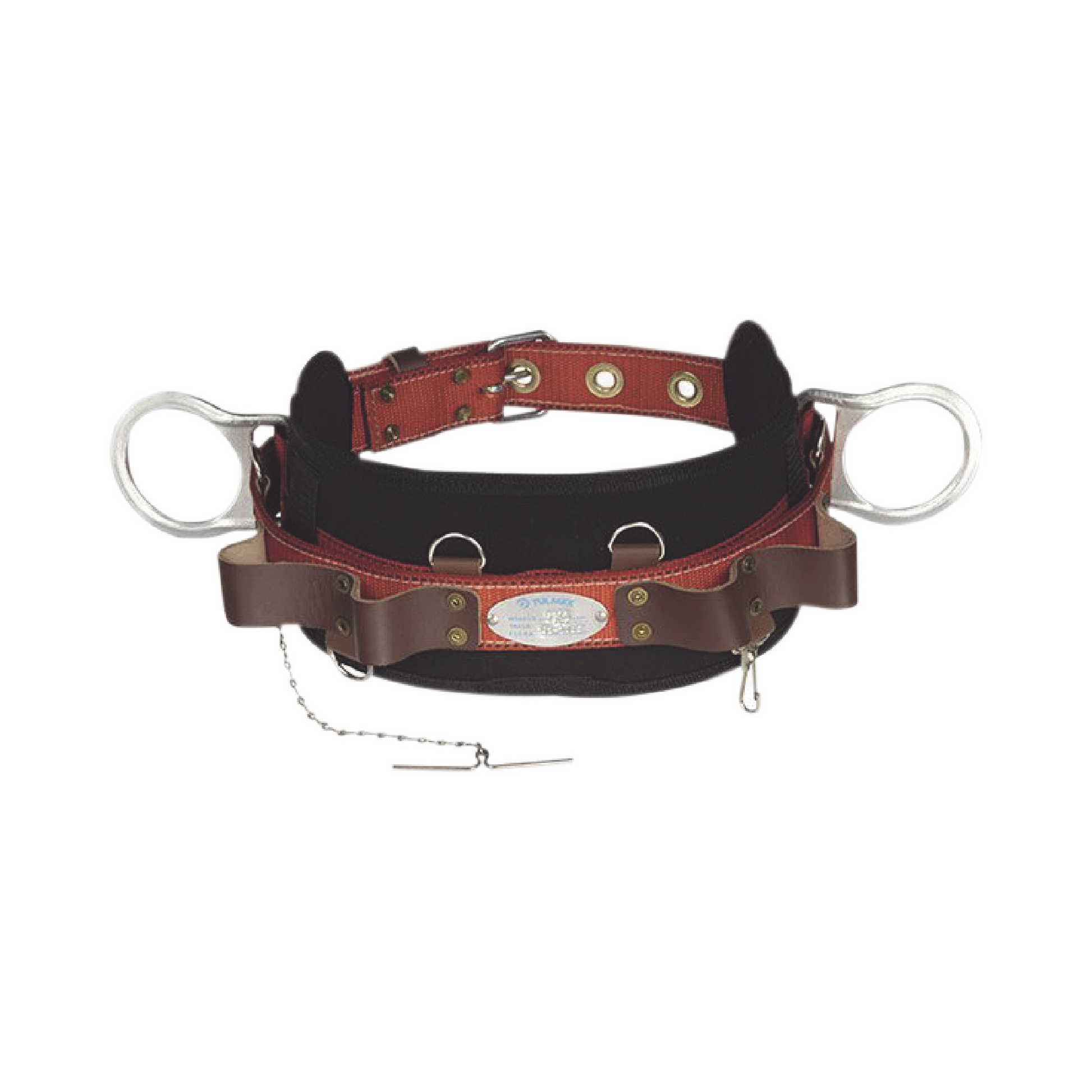 CINTURÓN DE LINIERO DE LUJO, FABRICADO EN POLIÉSTER, CON 2 ANILLOS TIPO D, TALLA 36.-Herramientas-TULMEX-Bsai Seguridad & Controles