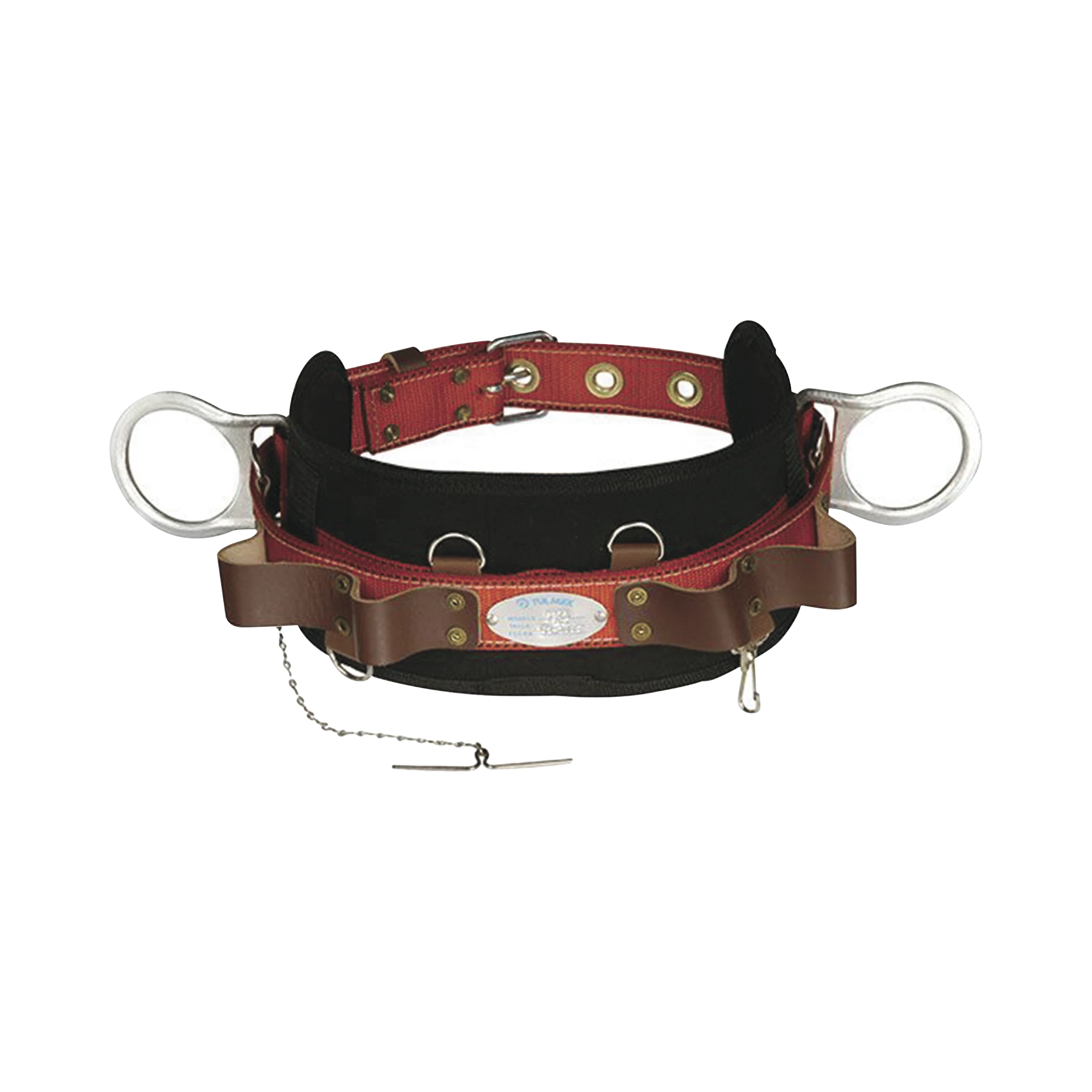 CINTURÓN DE LINIERO DE LUJO, FABRICADO EN POLIÉSTER, CON 2 ANILLOS TIPO D, TALLA 40.-Herramientas-TULMEX-Bsai Seguridad & Controles