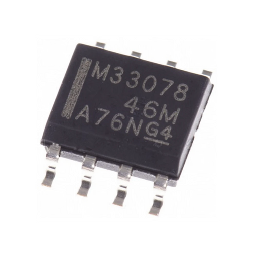CIRCUITO INTEGRADO MC33078, DUAL OP-AMP, BAJO RUIDO, ALTA VELOCIDAD, SMD-8SOIC.-Refacciones-SYSCOM-Bsai Seguridad & Controles